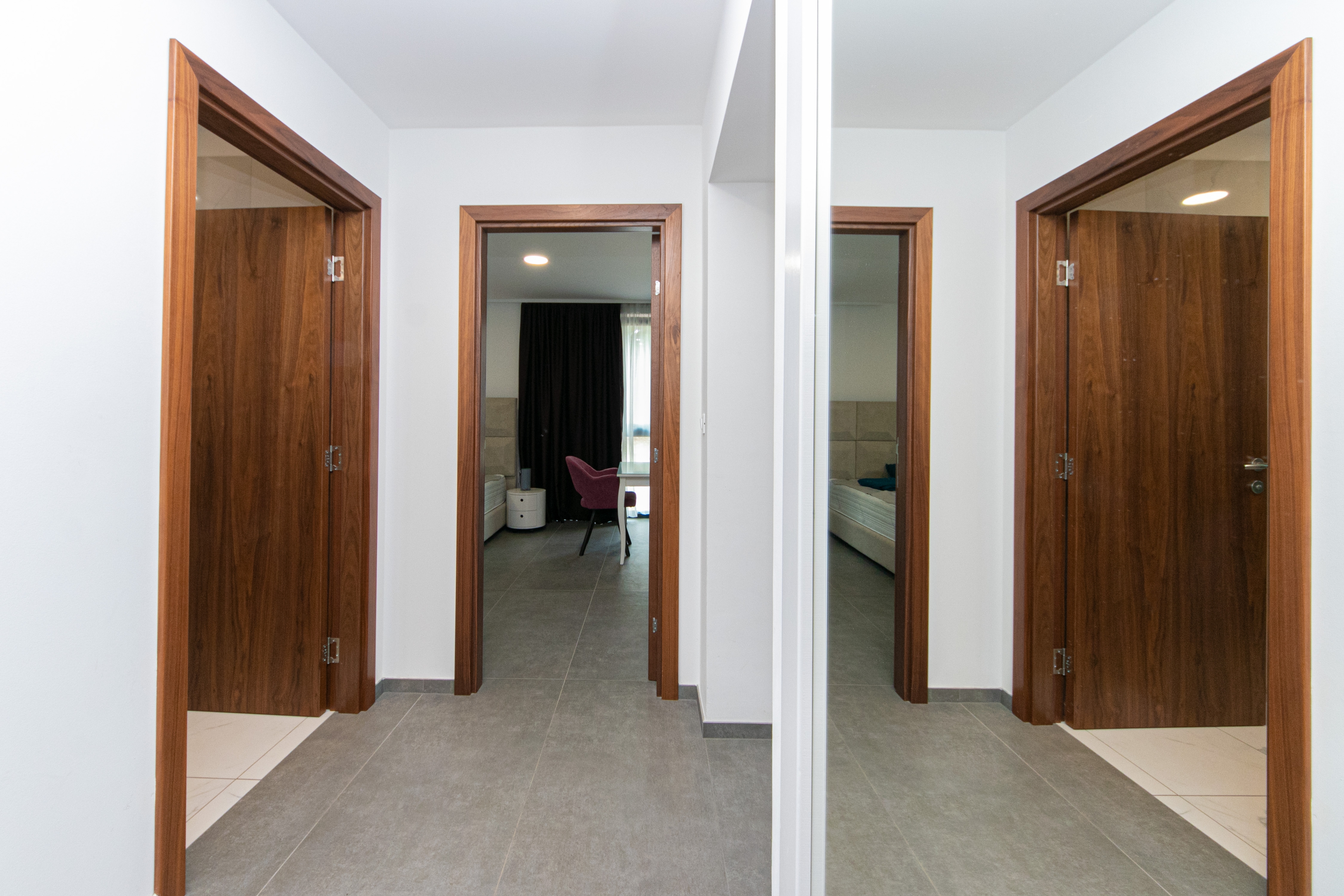 Two bedroom apartment with terrace and sea view Brela, Makarska  A-c