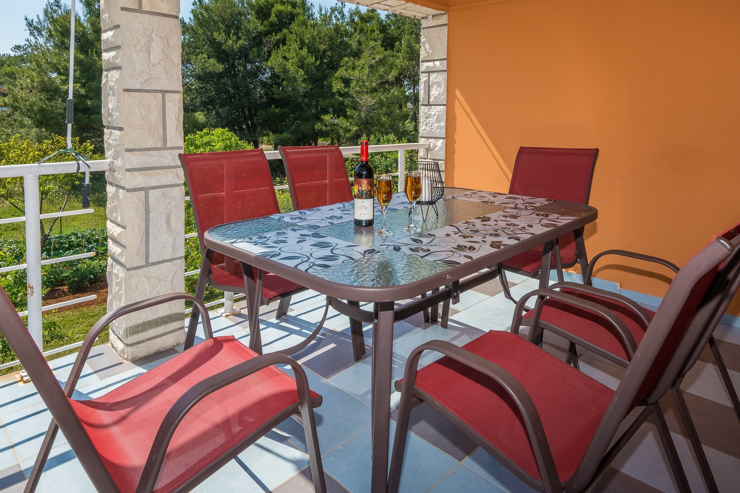 Two bedroom apartment with terrace Vir (A-20233-b)