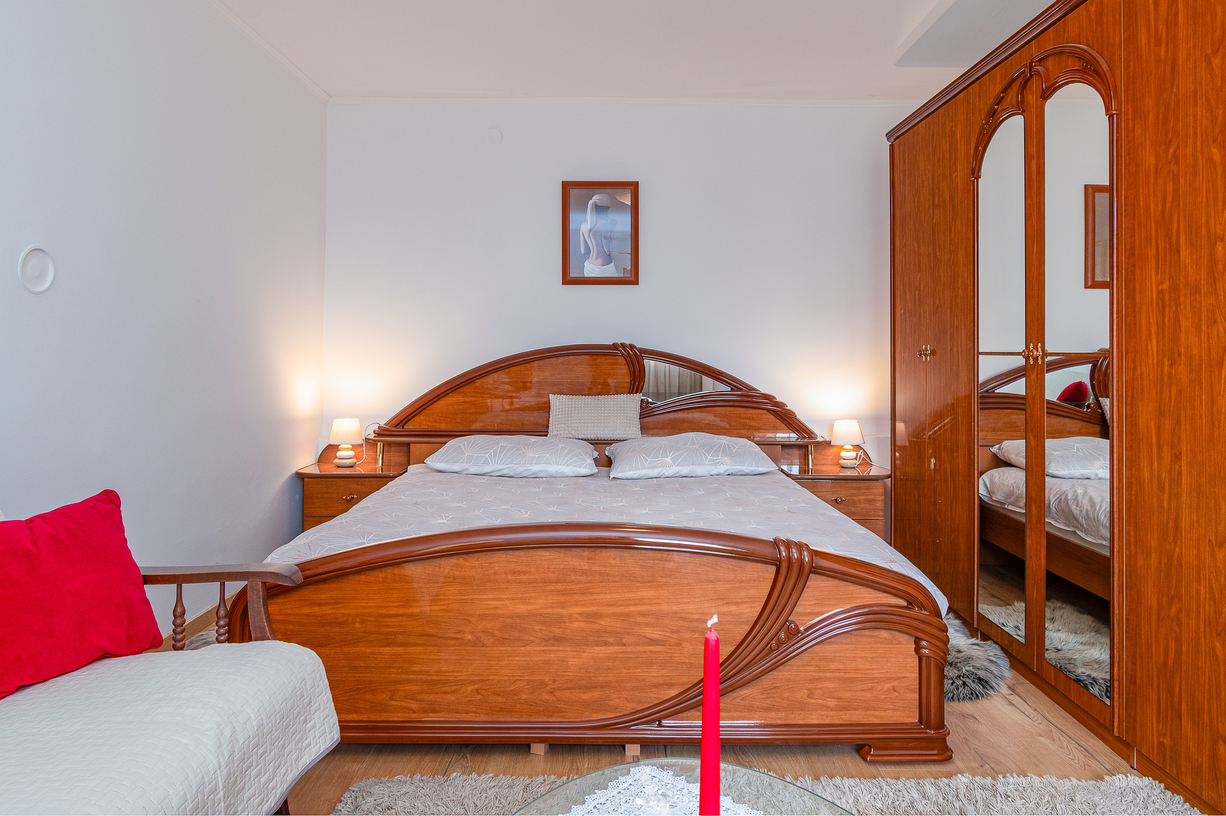 One bedroom apartment with terrace Prezid, Gorski kotar  A-b