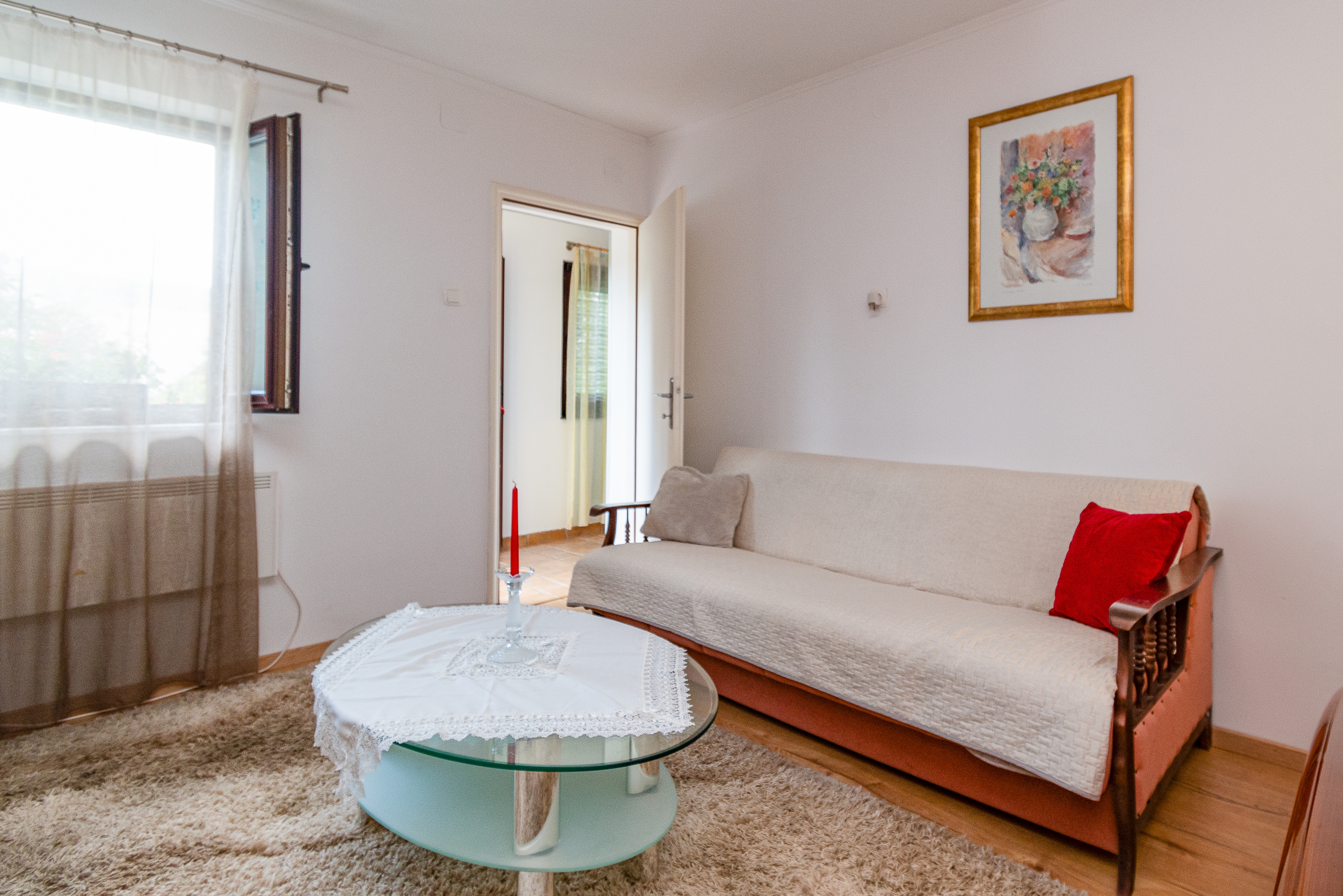 One bedroom apartment with terrace Prezid, Gorski kotar  A-b