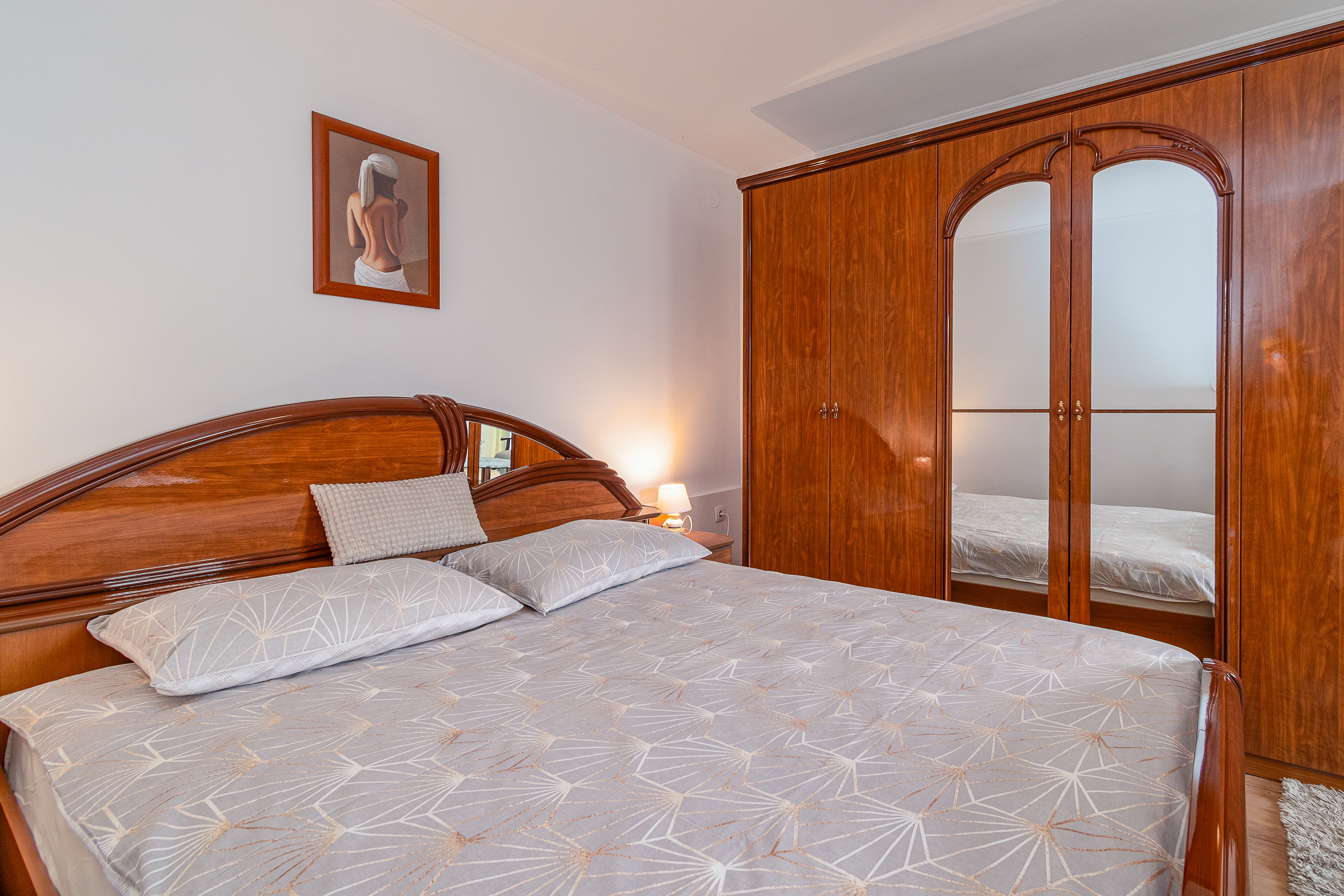 One bedroom apartment with terrace Prezid, Gorski kotar  A-b