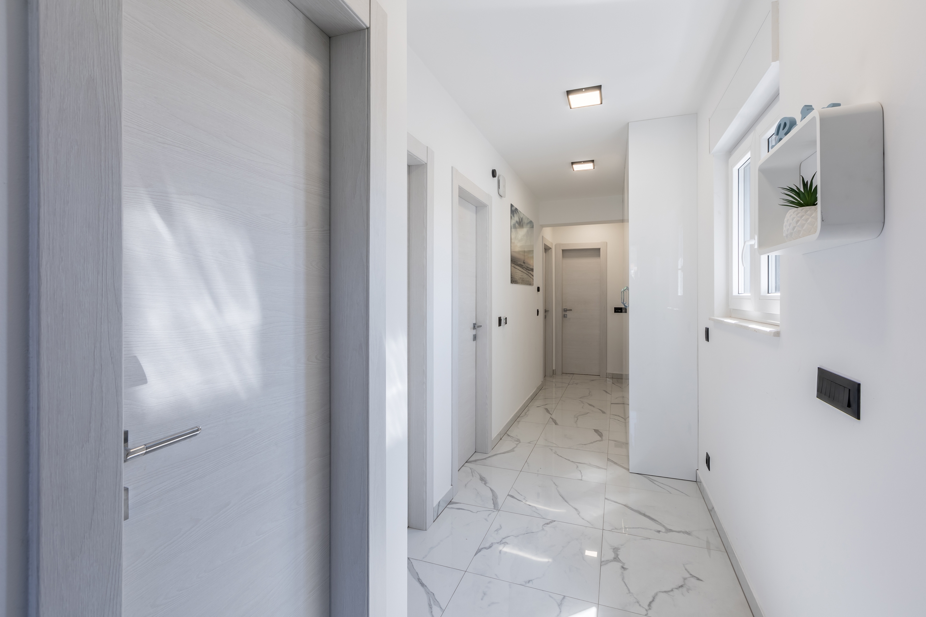 Two bedroom apartment with terrace and sea view Kaštel Lukšić, Kaštela  A-d