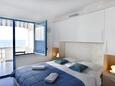 Ložnice Savudrija, Ložnice v ubytování typu studio-apartment, s klimatizací a WiFi.