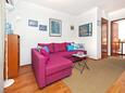 Rovinj, Camera di soggiorno nell'alloggi del tipo apartment, condizionatore disponibile e WiFi.