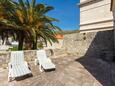 Dubrovnik, Terrace 2 in the apartment, with a sea view and WiFi.