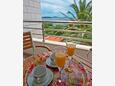 Plat, Terrace in the apartment, with a sea view and WiFi.