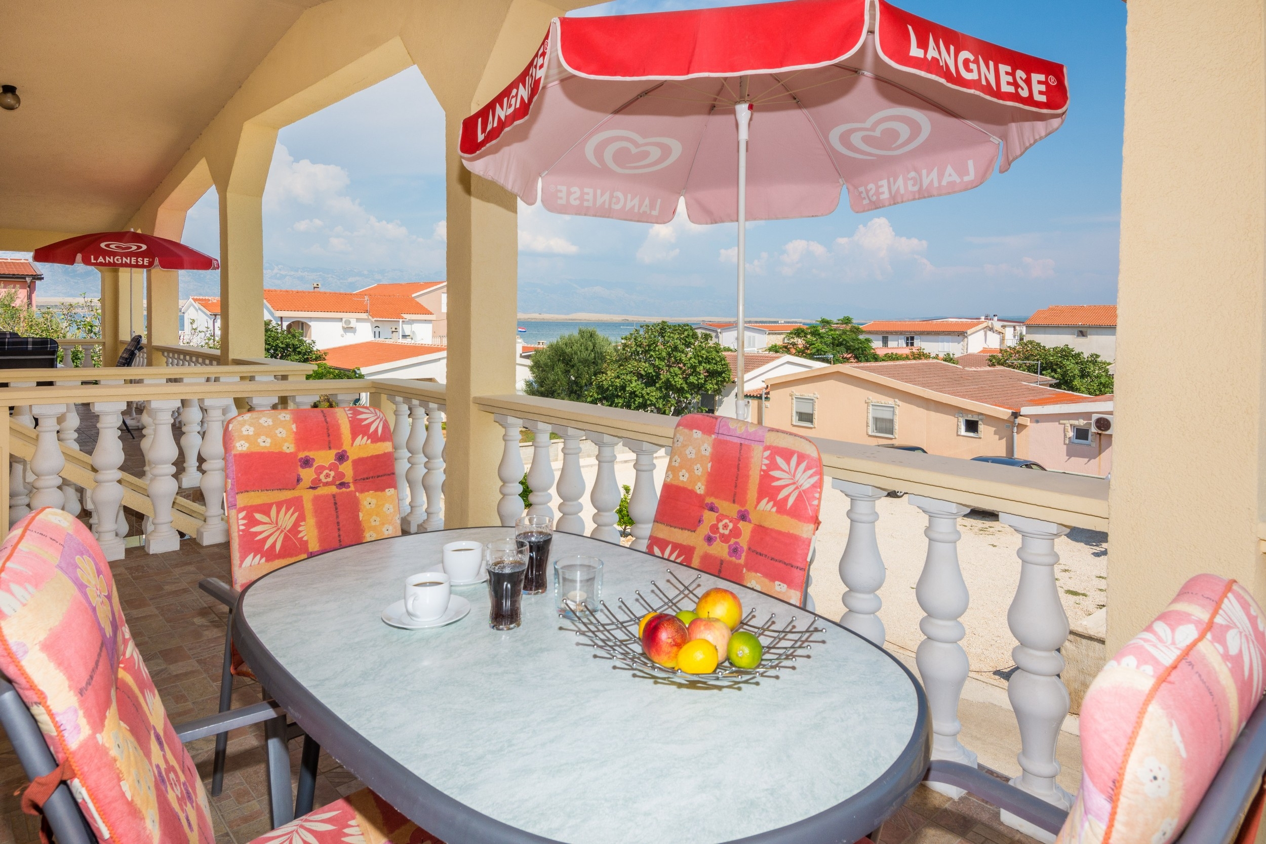 Two bedroom apartment with terrace and sea view Vir (A-20333-b)