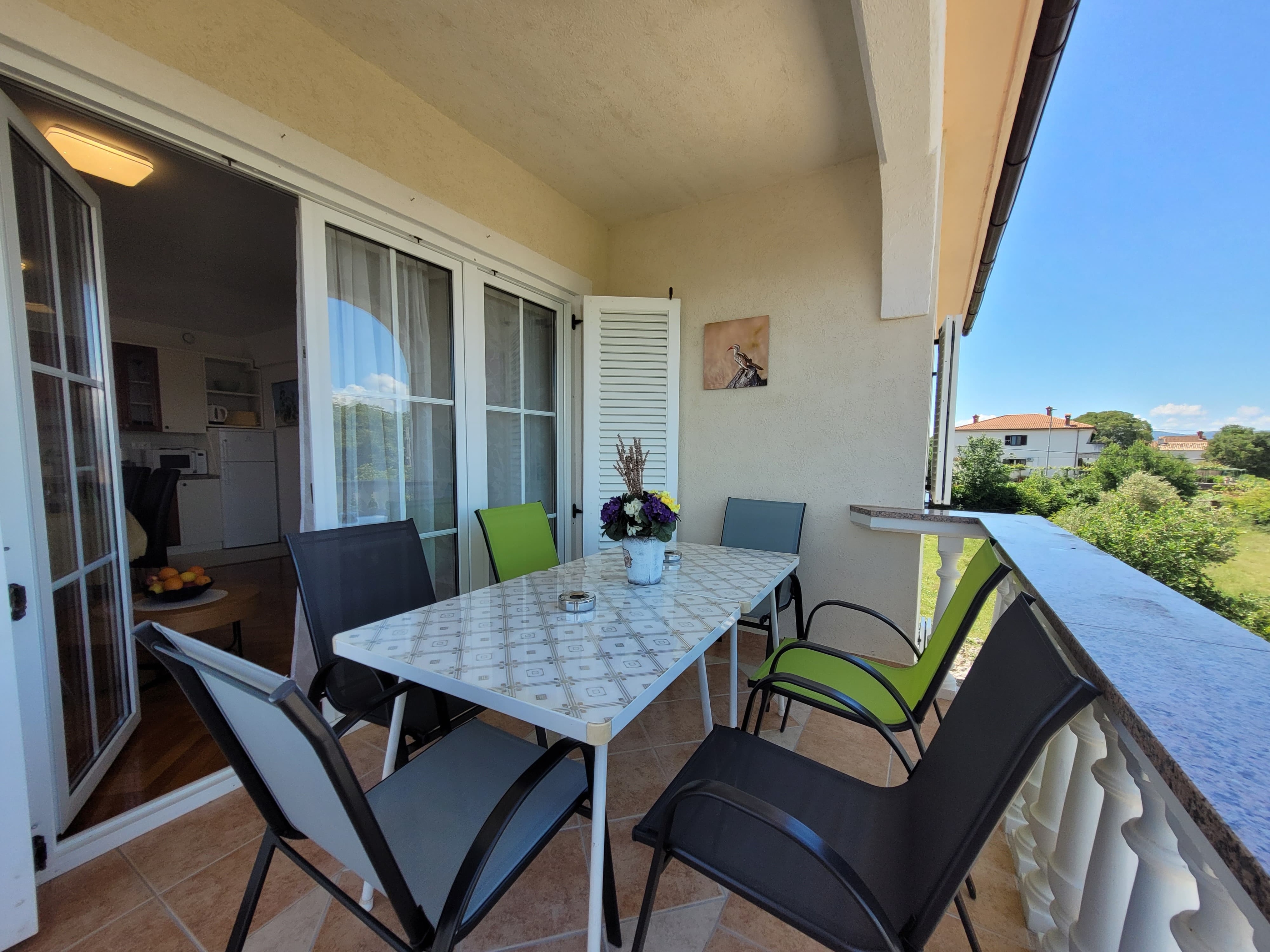 Four bedroom apartment with terrace Sveti Anton, Krk  A-a