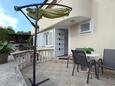 Čižići, Терраса - вид в размещении типа apartment, Домашние животные допускаются и WiFi.