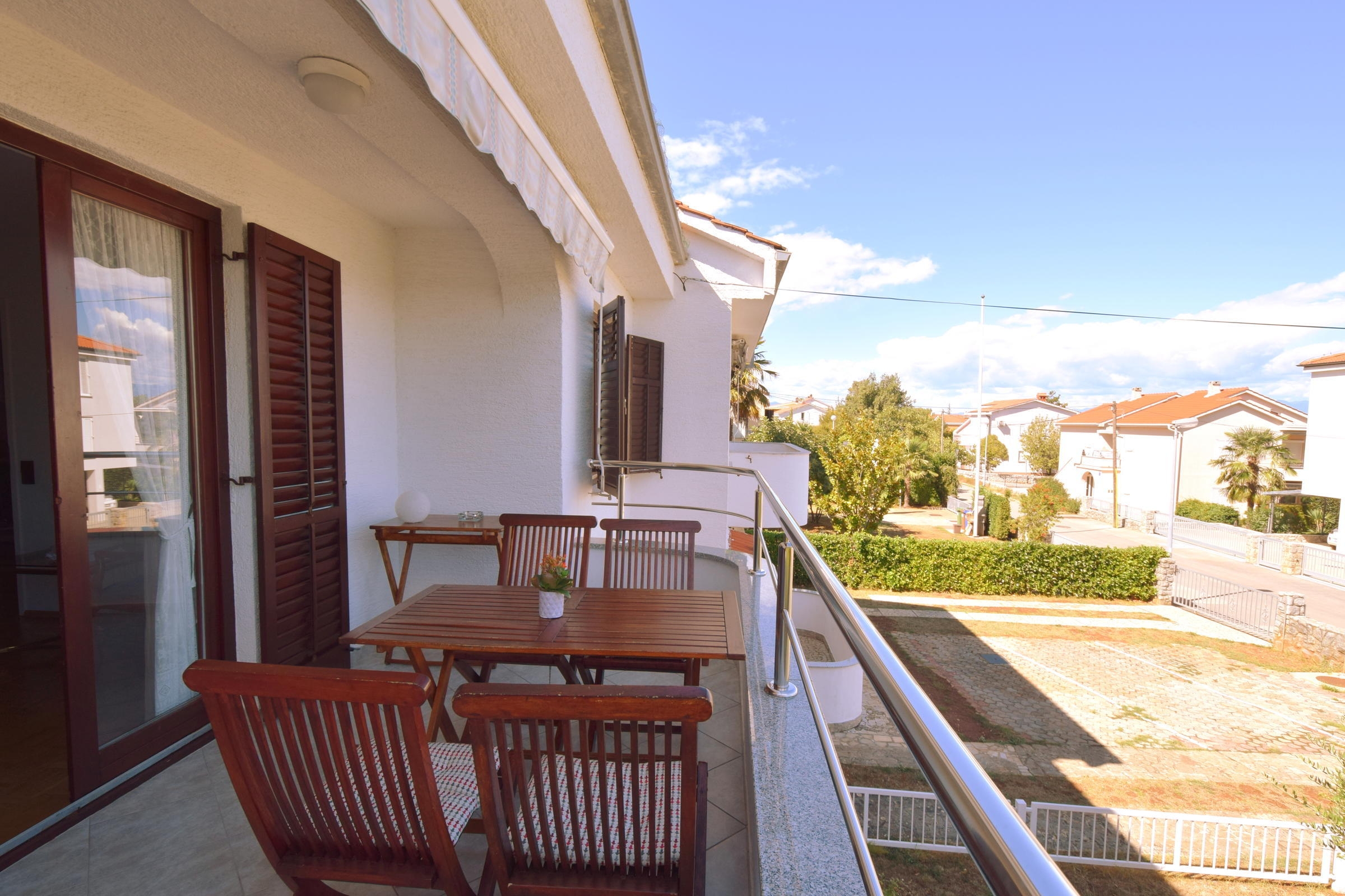One bedroom apartment with terrace Vantačići, Krk  A-a