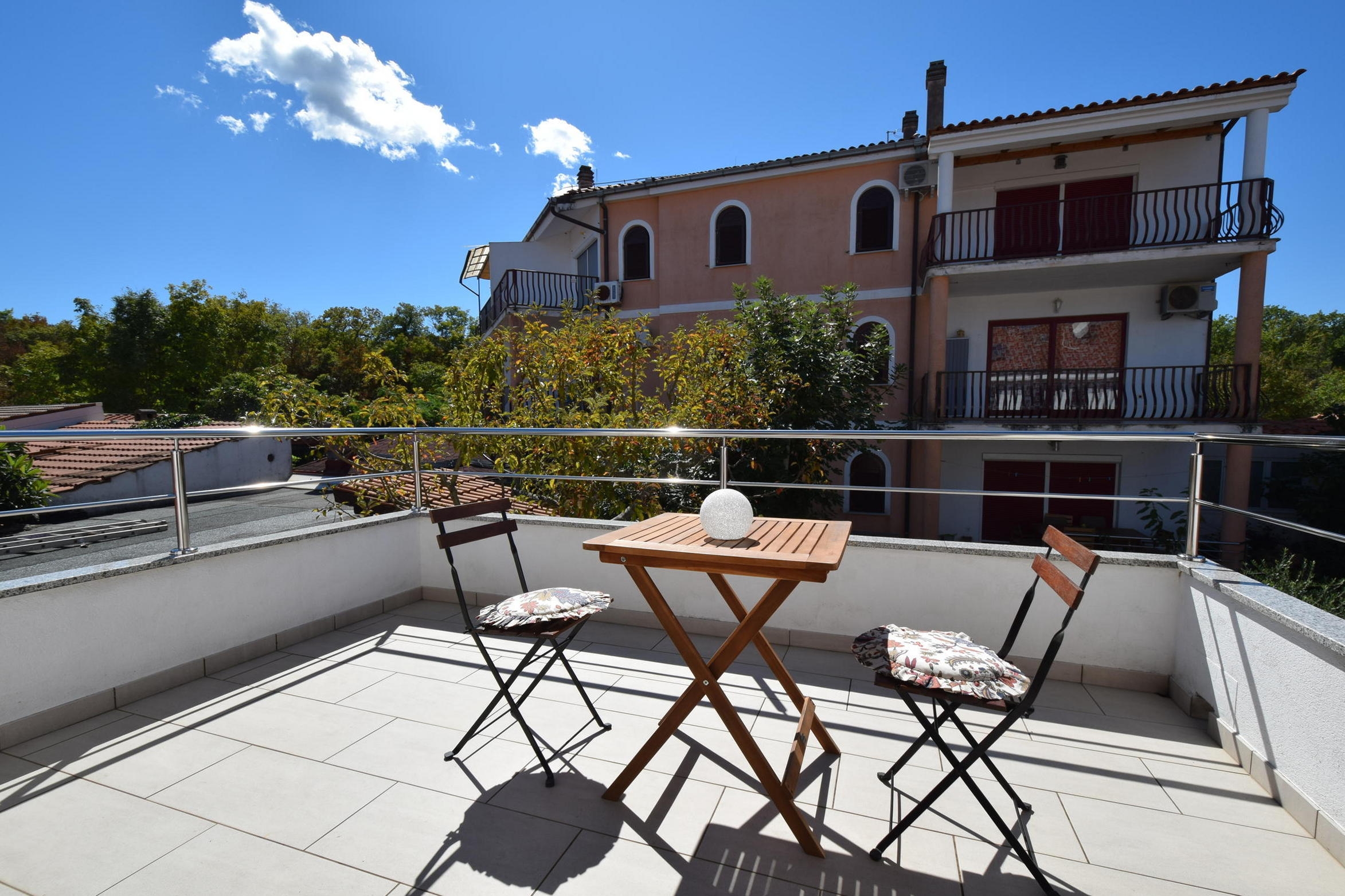 Studio flat with terrace Vantačići, Krk (AS-20349-a)