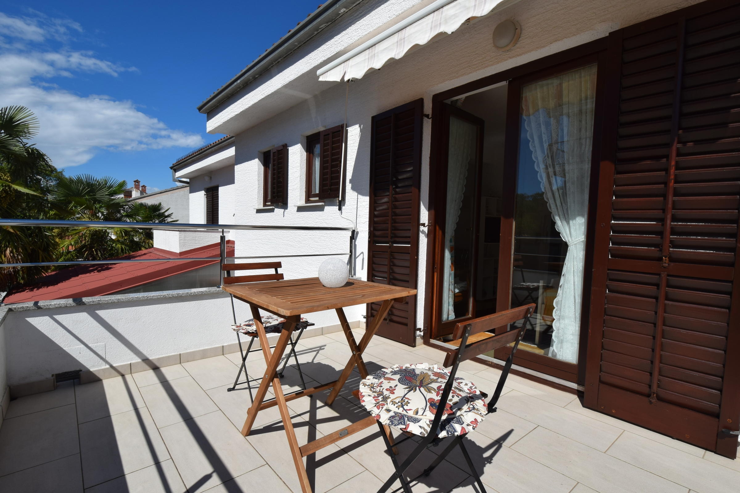 Studio flat with terrace Vantačići, Krk  AS-a
