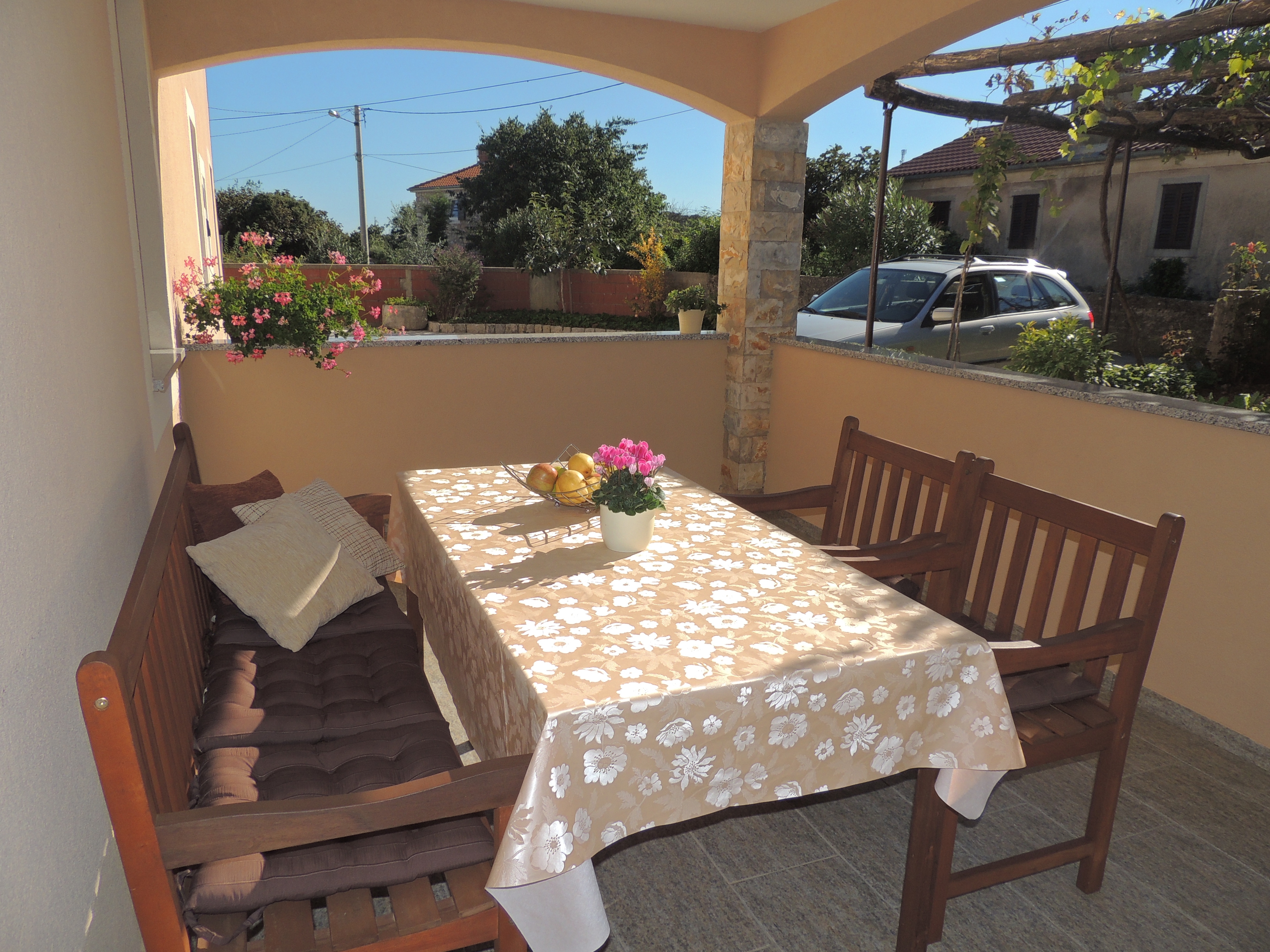Jednosobni apartman s terasom Gabonjin, Krk  A-b