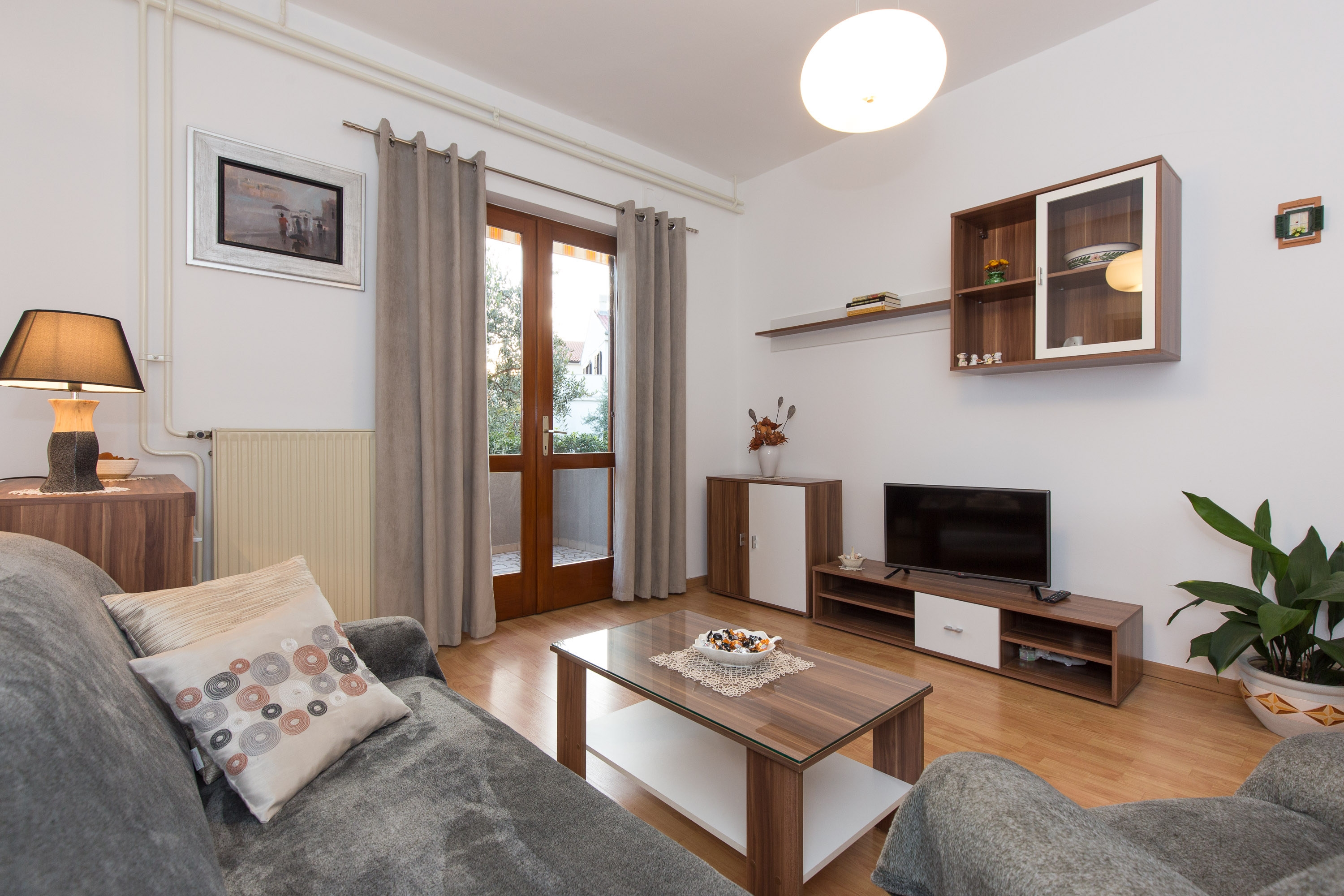 Four-bedroom apartment with air-conditioning Krk (A-20361-a)