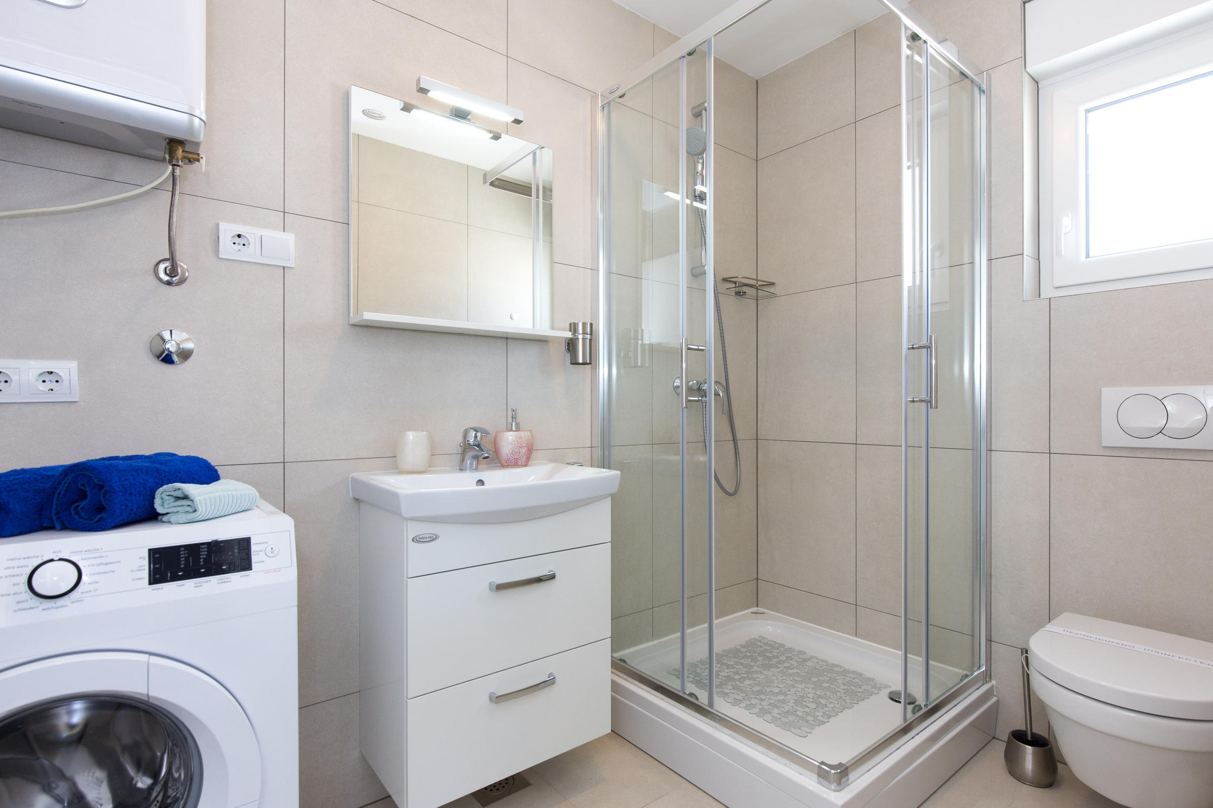 One bedroom apartment with terrace Vantačići, Krk  A-a