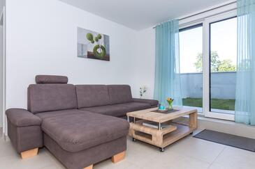 Vantačići, Гостиная в размещении типа apartment, доступный кондиционер и WiFi.