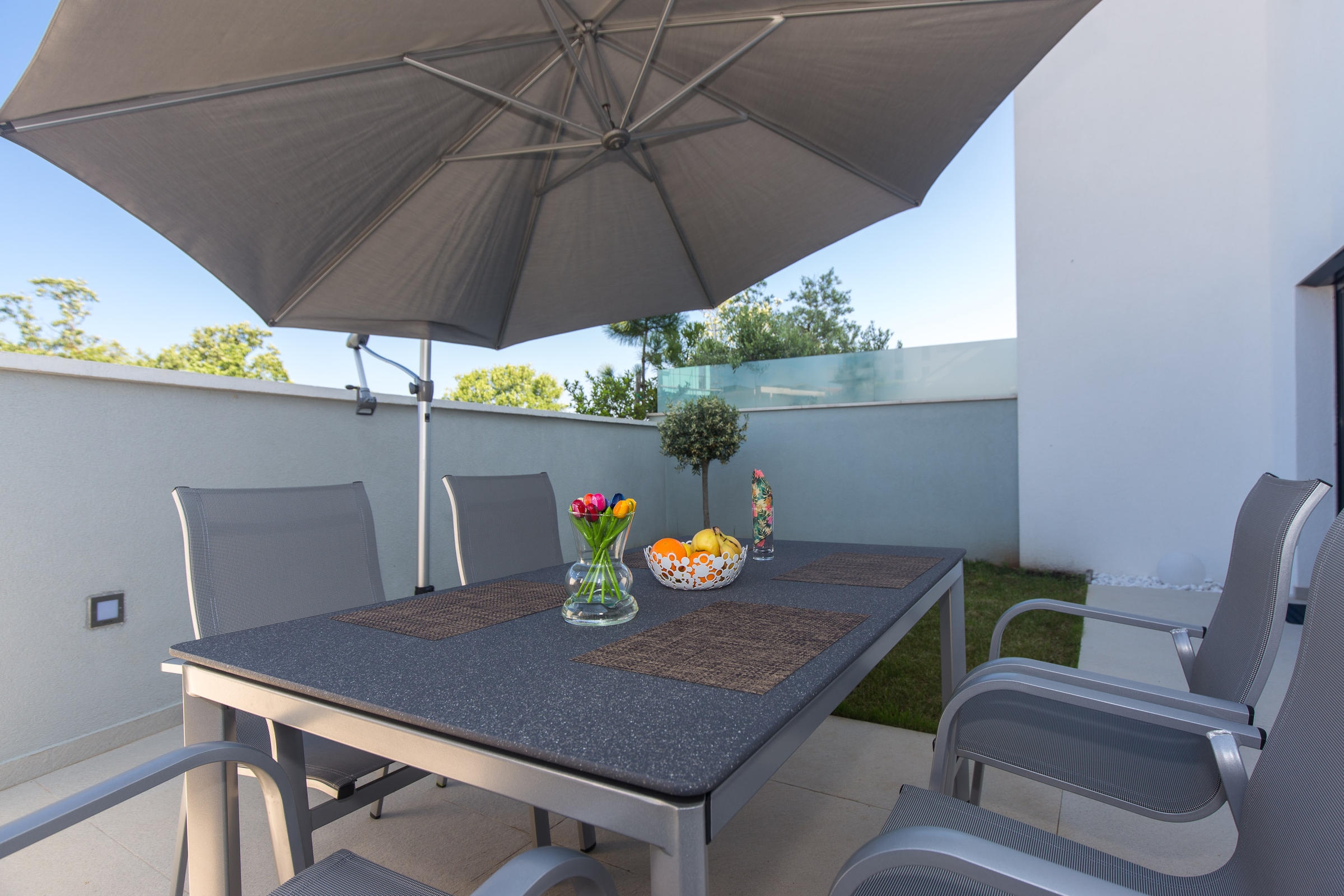 One bedroom apartment with terrace Vantačići, Krk  A-a