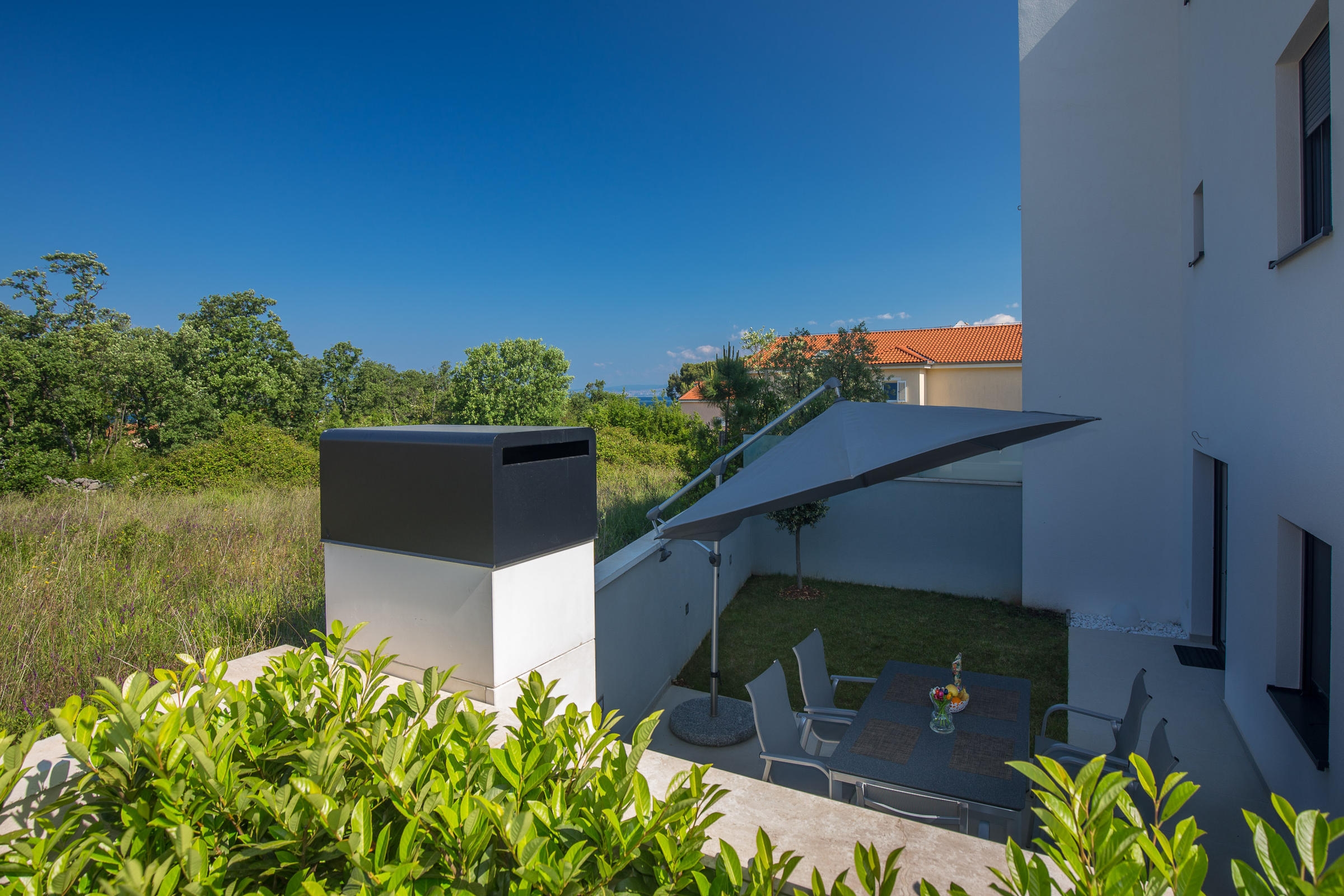 One bedroom apartment with terrace Vantačići, Krk  A-a