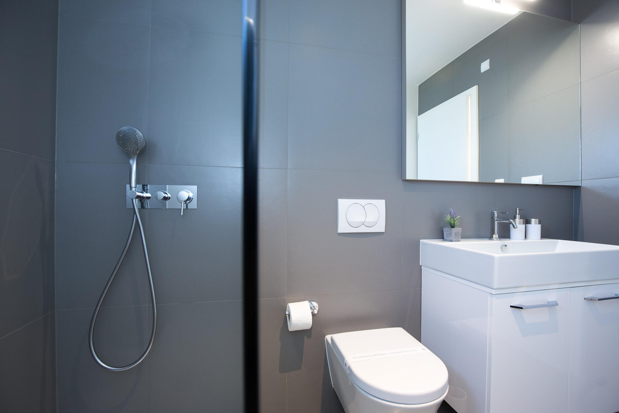 Two bedroom apartment with terrace and sea view Vantačići, Krk  A-b