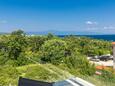 Vantačići, Terrasse - Ausblick in folgender Unterkunftsart apartment, WiFi.