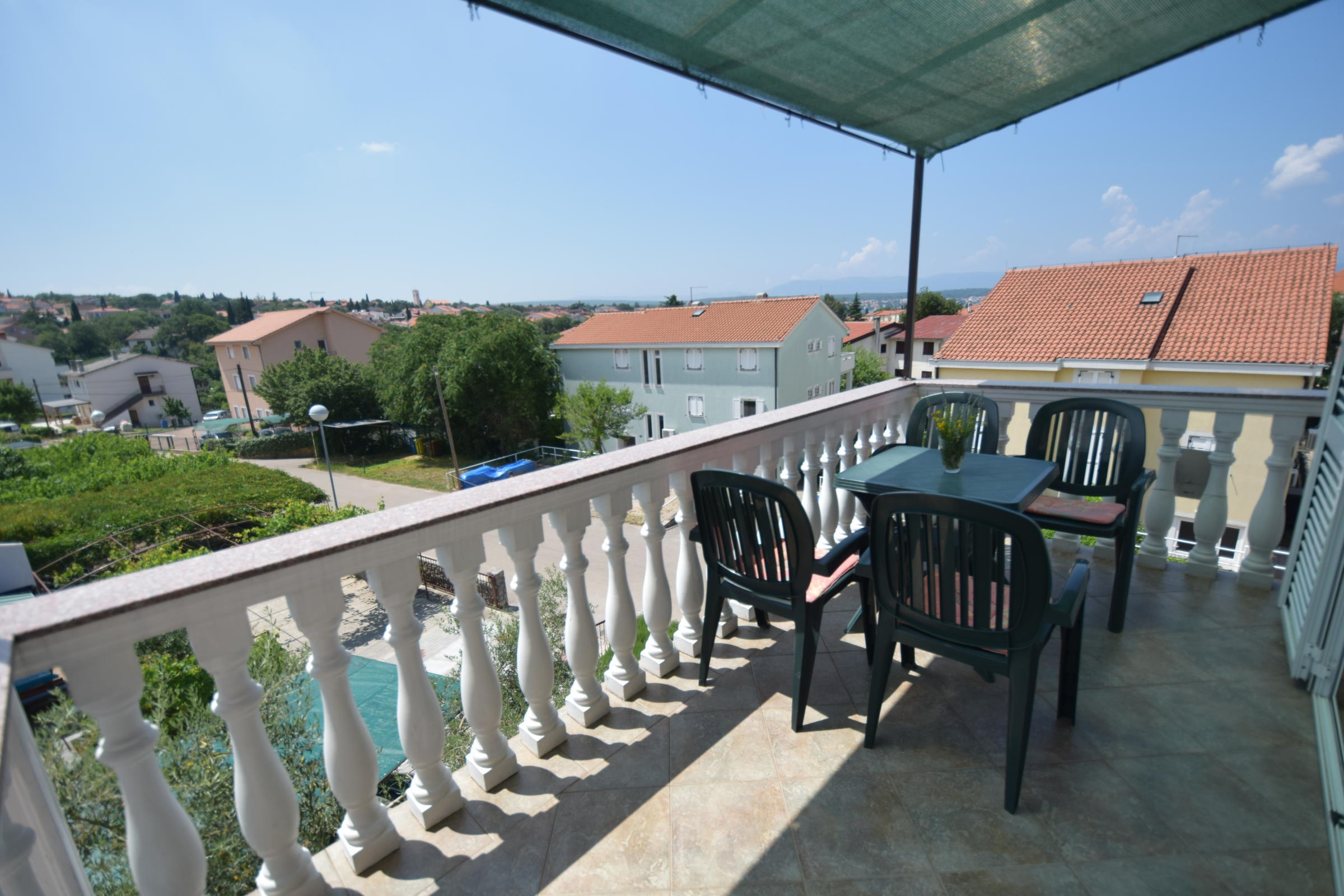 Two bedroom apartment with terrace Malinska, Krk  A-a