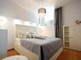 Ložnice Malinska, Ložnice v ubytování typu apartment, domácí mazlíčci povoleni a WiFi.