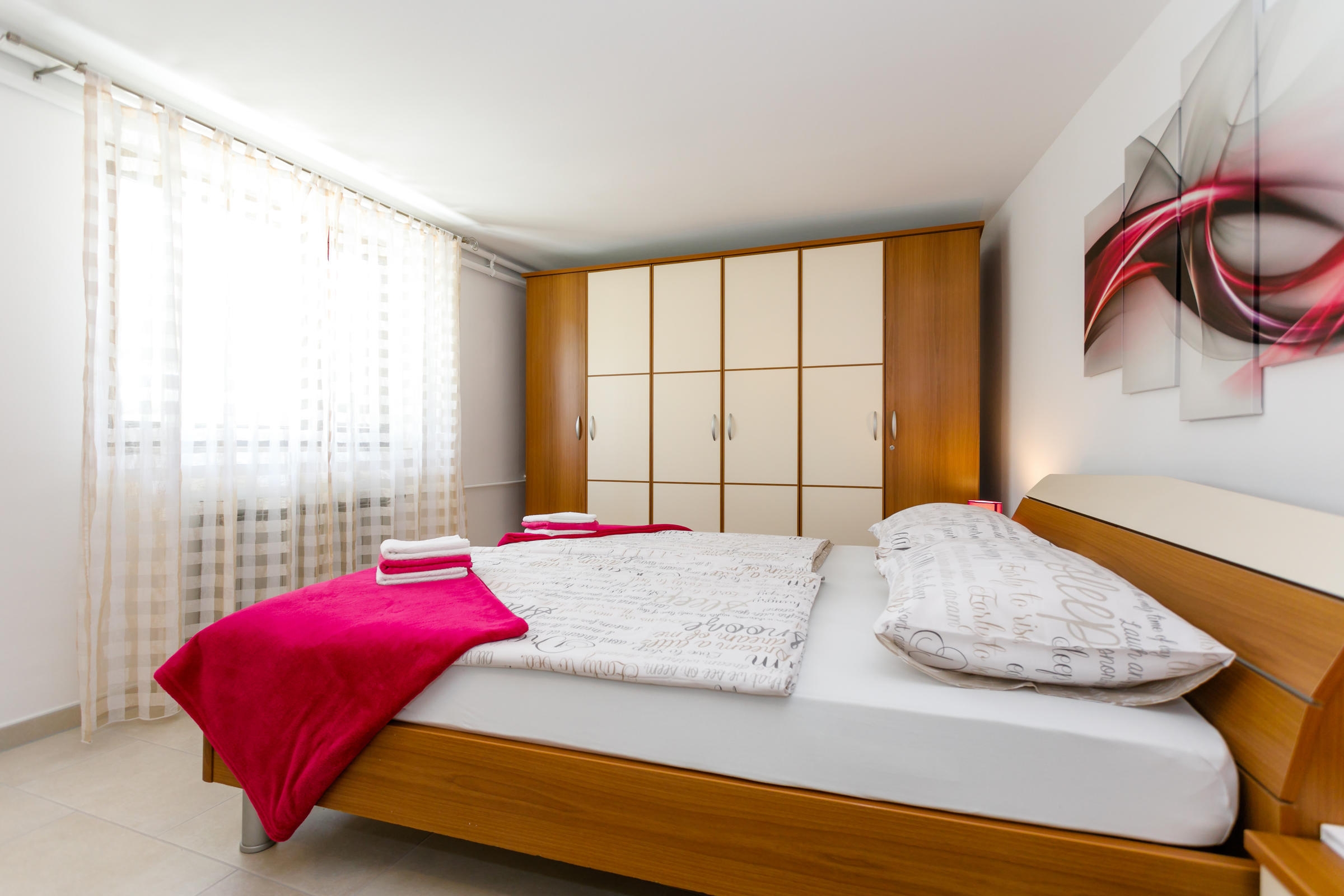One bedroom apartment with terrace Malinska, Krk  A-a