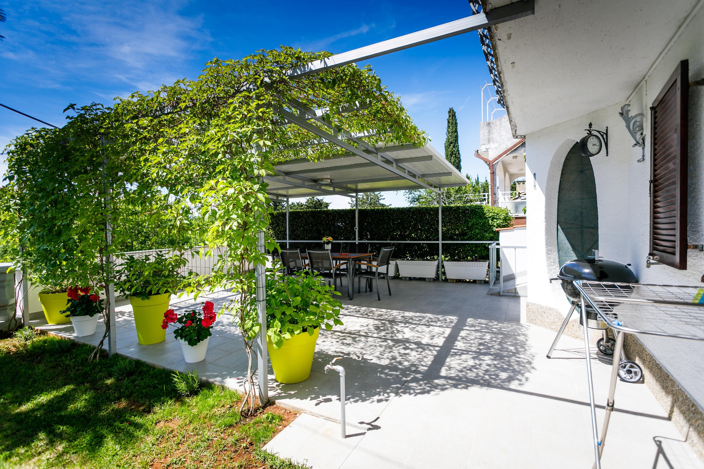 One bedroom apartment with terrace Malinska, Krk  A-a