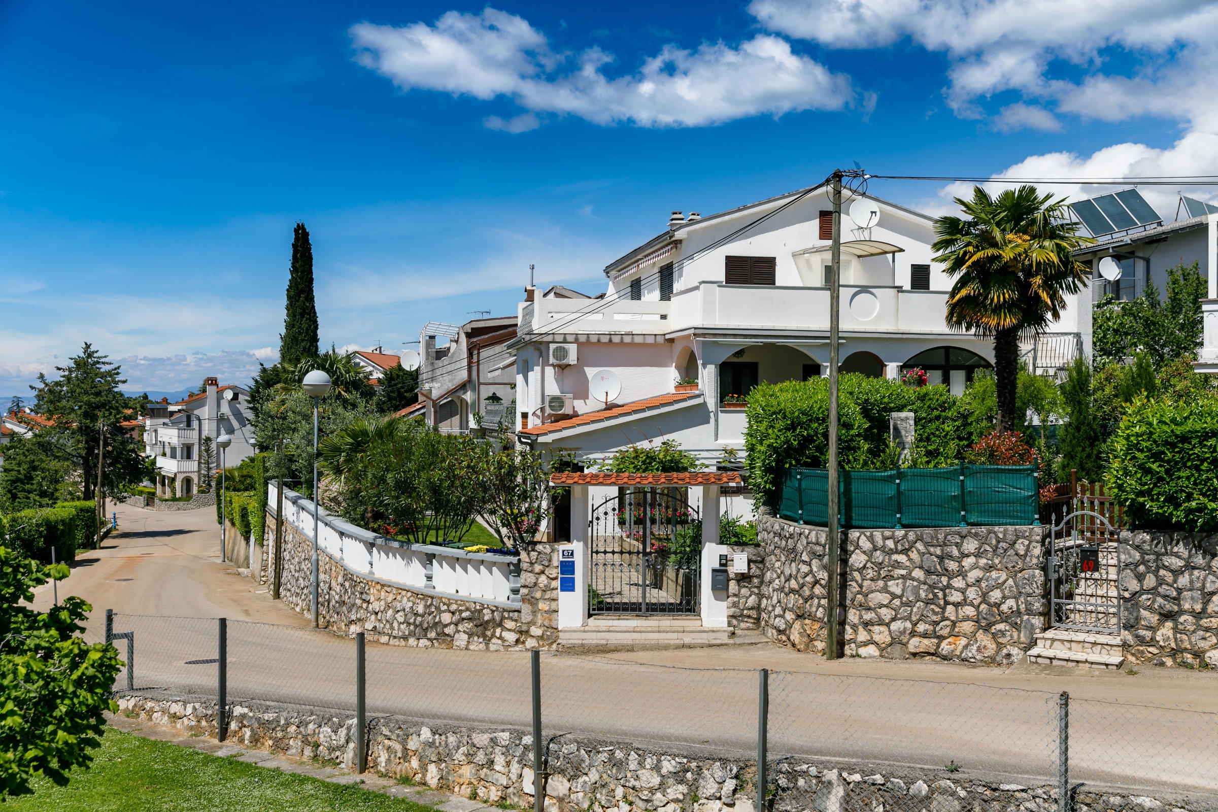 One bedroom apartment with terrace Malinska, Krk (A-20374-a)