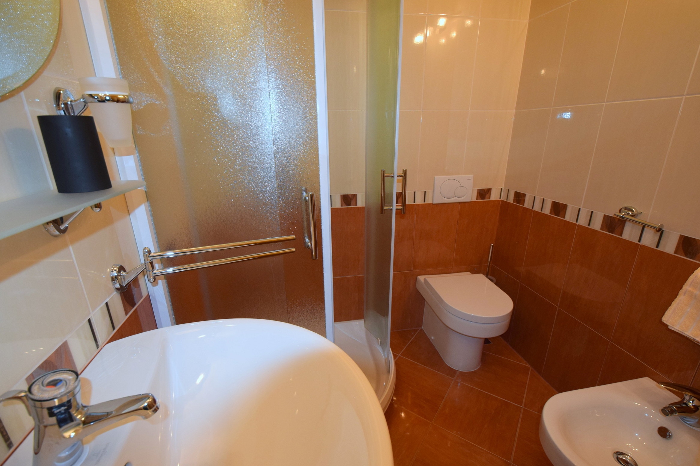 Two bedroom apartment with terrace Malinska, Krk  A-a