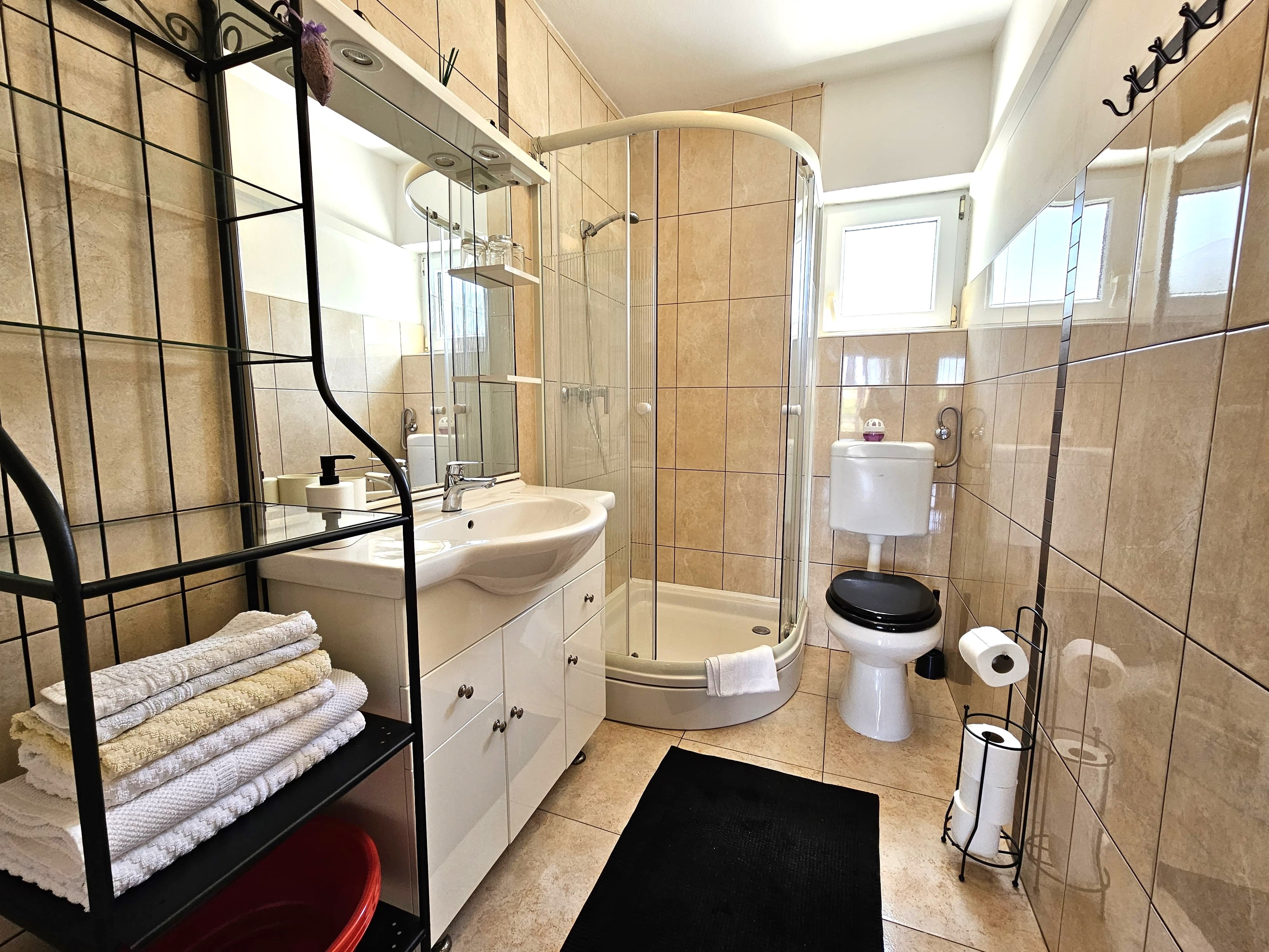 Two bedroom apartment with terrace Malinska, Krk  A-a