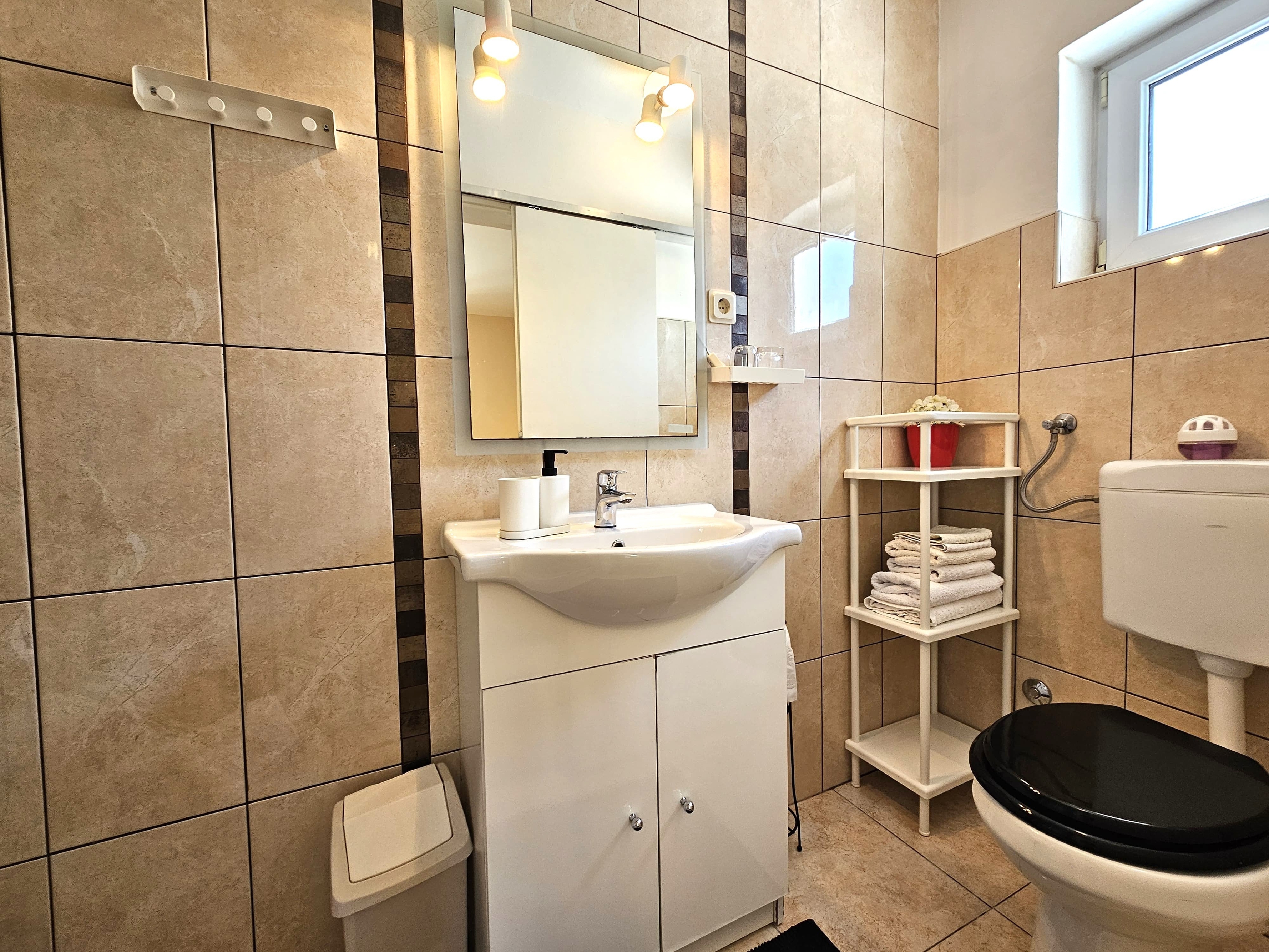 Two bedroom apartment with terrace Malinska, Krk  A-a