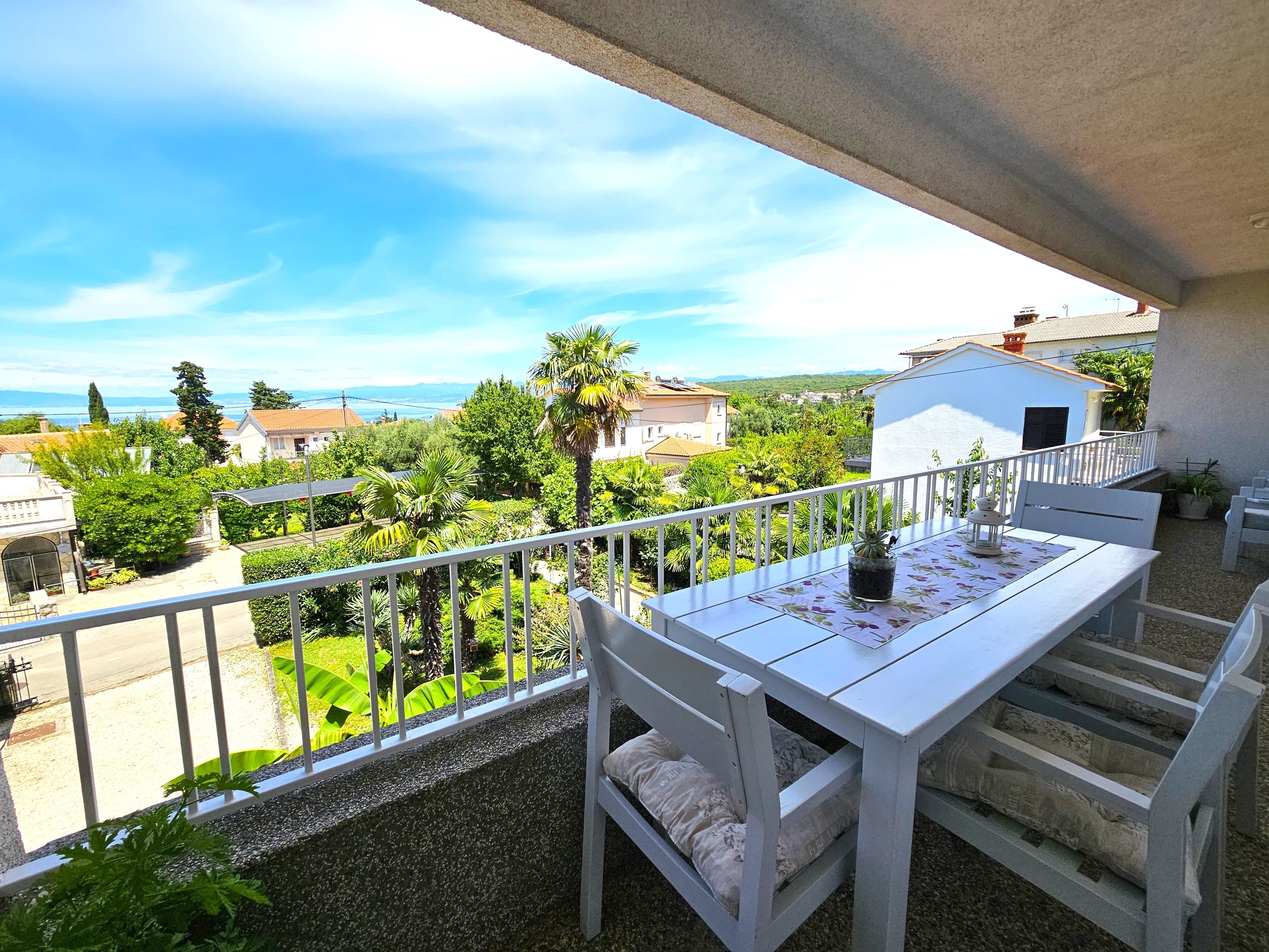 Two bedroom apartment with terrace and sea view Malinska, Krk (A-20377-b) Two bedroom apartment with terrace and sea view Malinska, Krk (A-20377-b)
