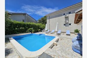 Family friendly apartments with a swimming pool Malinska, Krk - 20377