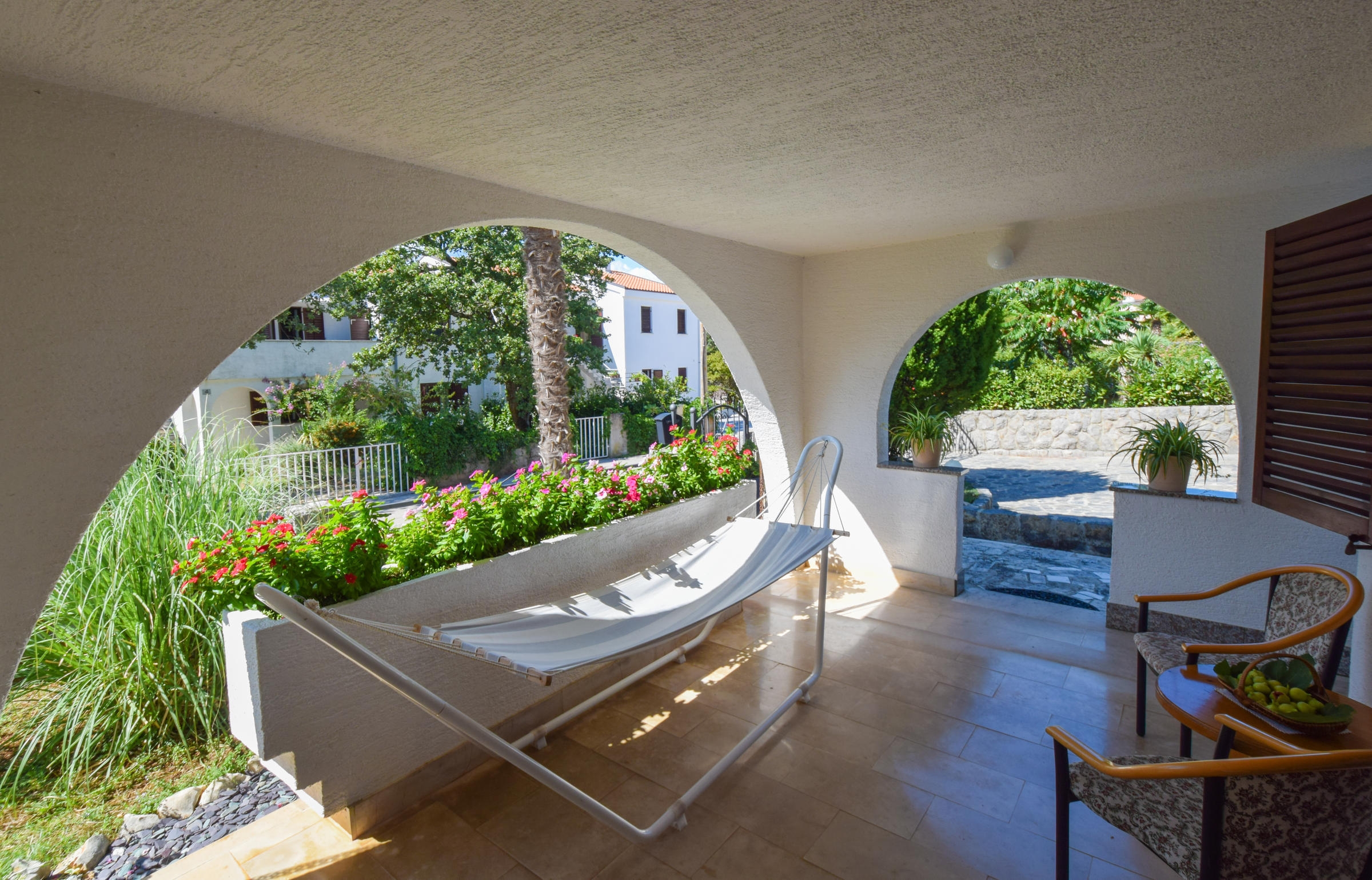 Two bedroom apartment with terrace Malinska, Krk  A-a