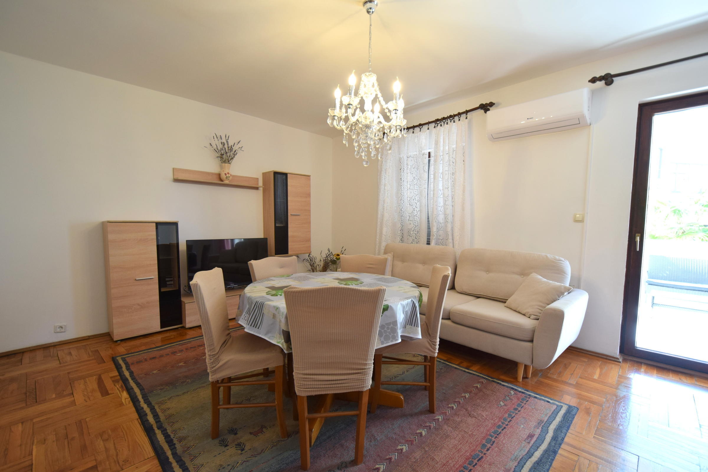 Two bedroom apartment with terrace Malinska, Krk (A-20381-a)
