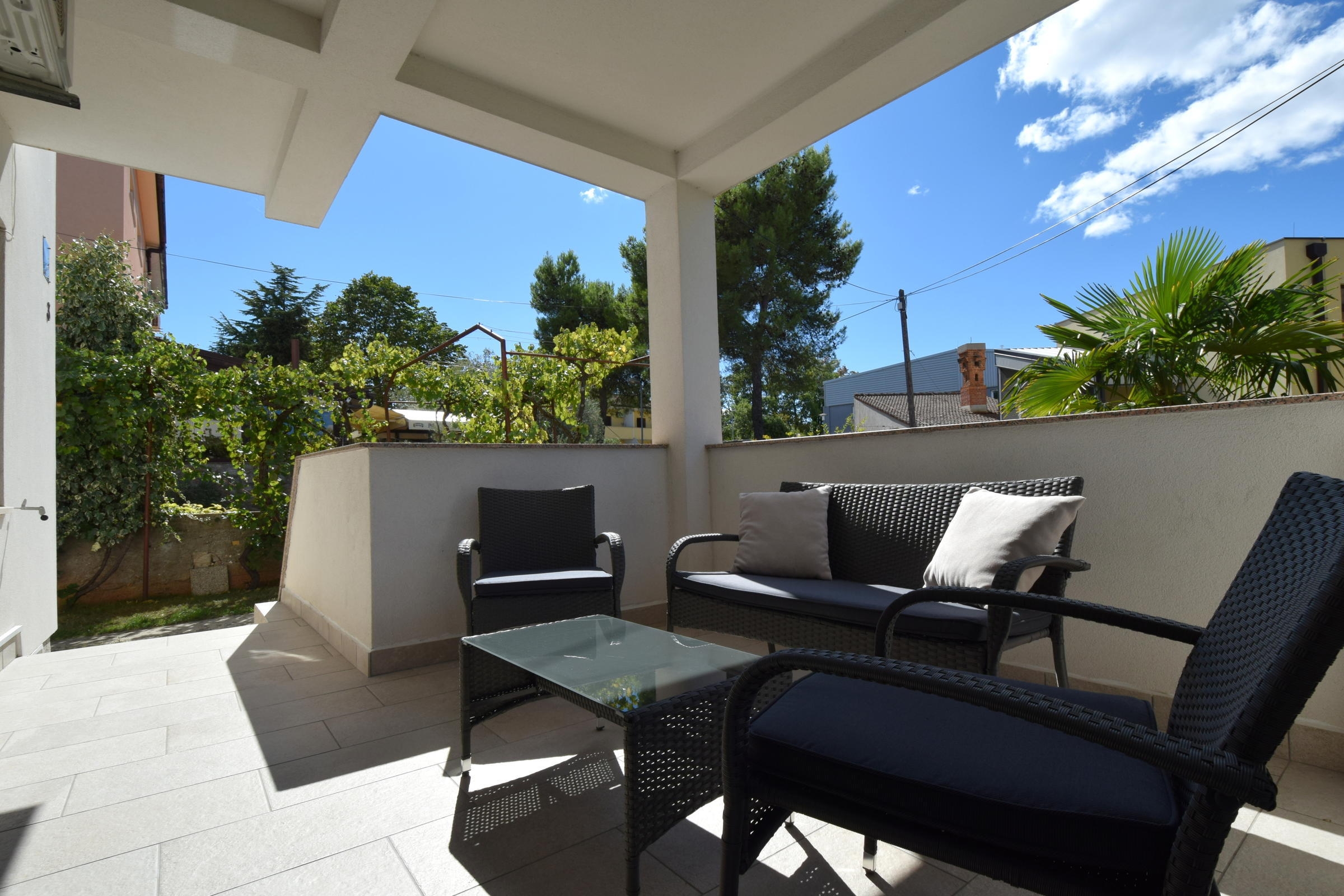 Two bedroom apartment with terrace Malinska, Krk  A-a