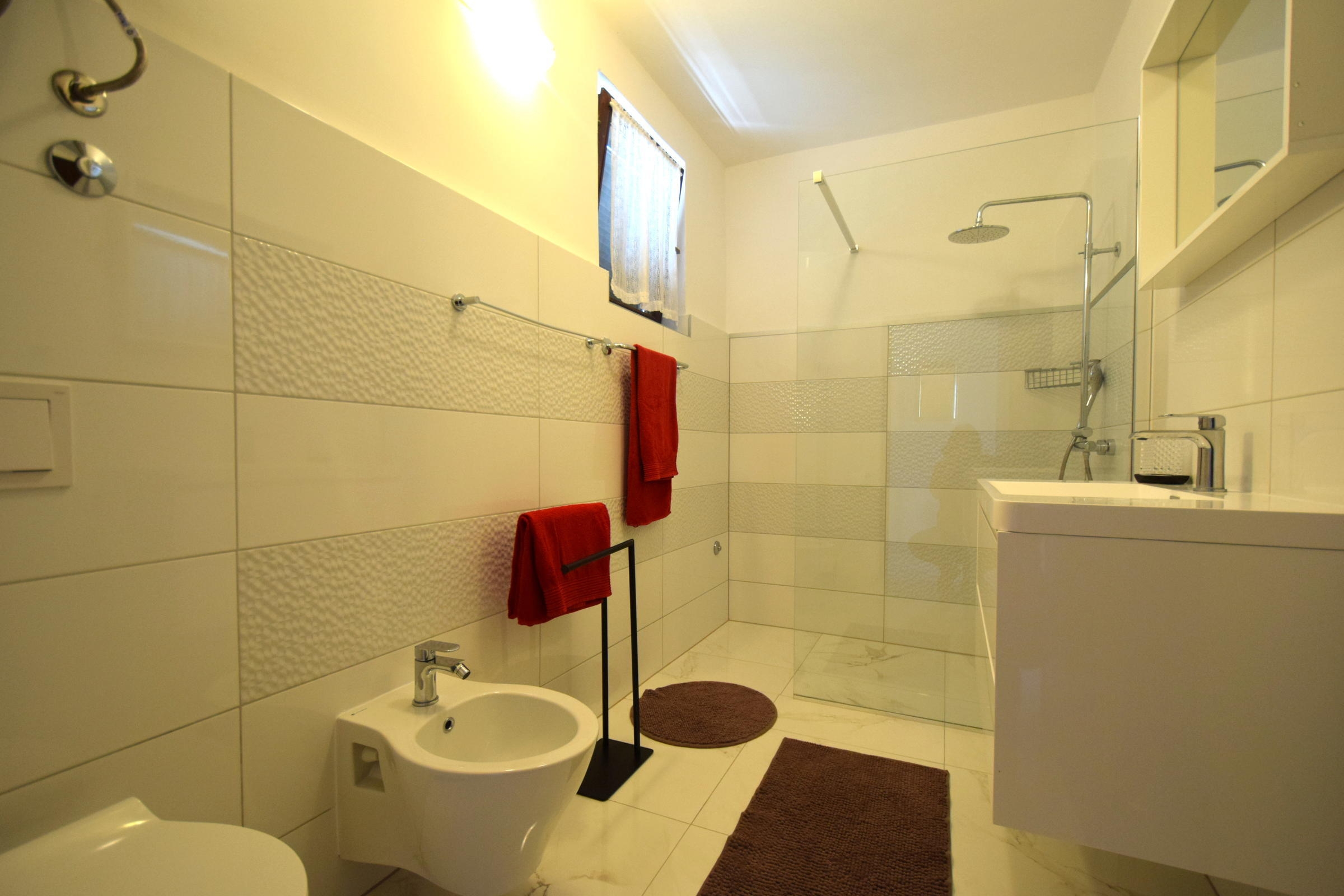 Two bedroom apartment with terrace Malinska, Krk  A-b