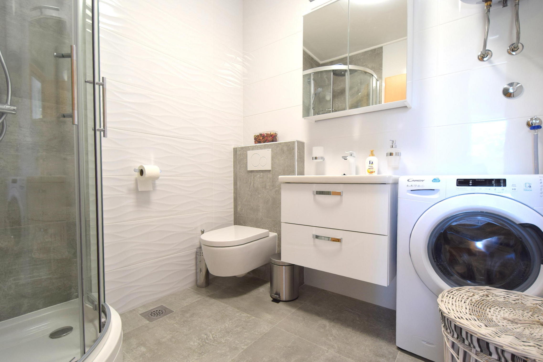 Two bedroom apartment with terrace Malinska, Krk  A-a