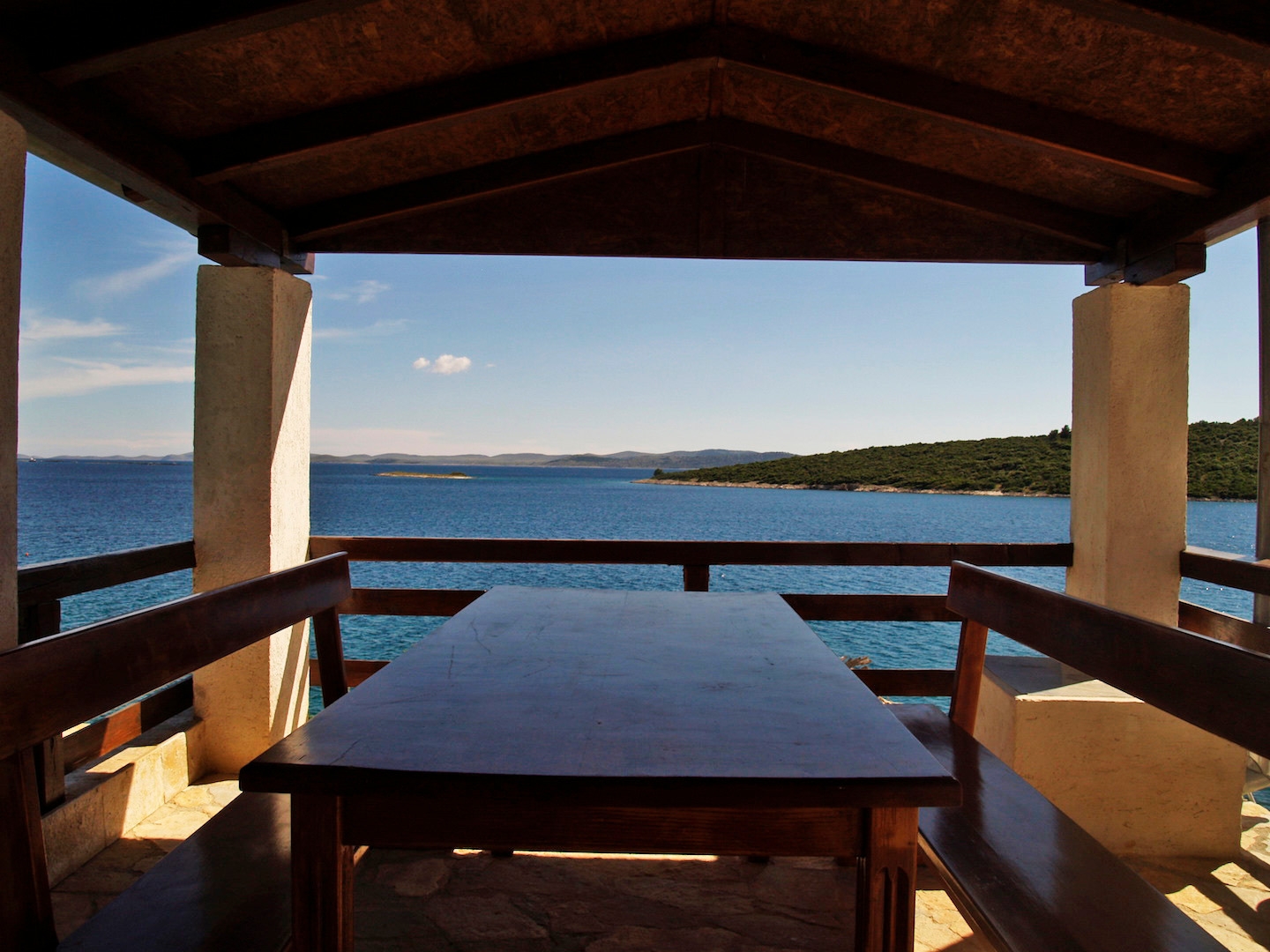 Two bedroom house near beach Cove Lađin - Lanđin, Pašman  K