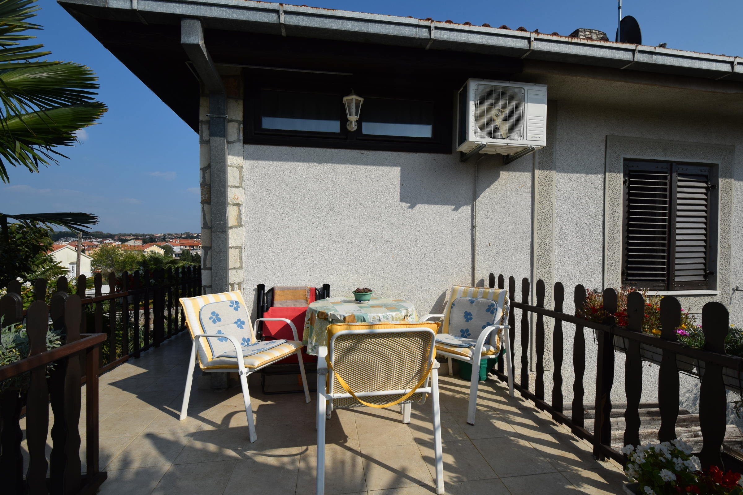 One bedroom apartment with terrace Malinska, Krk  A-a