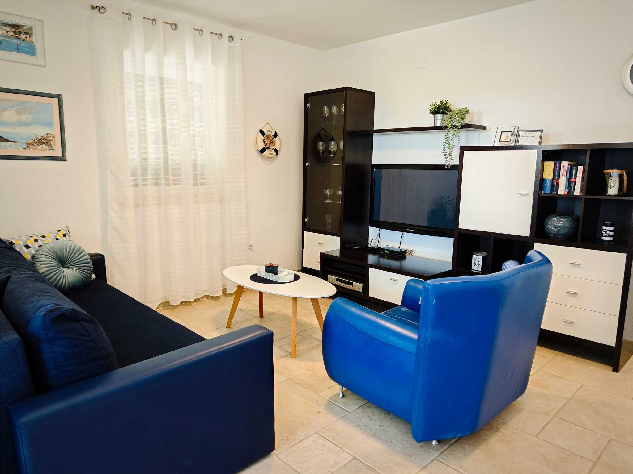 One bedroom apartment with terrace and sea view Punat, Krk (A-20408-b)