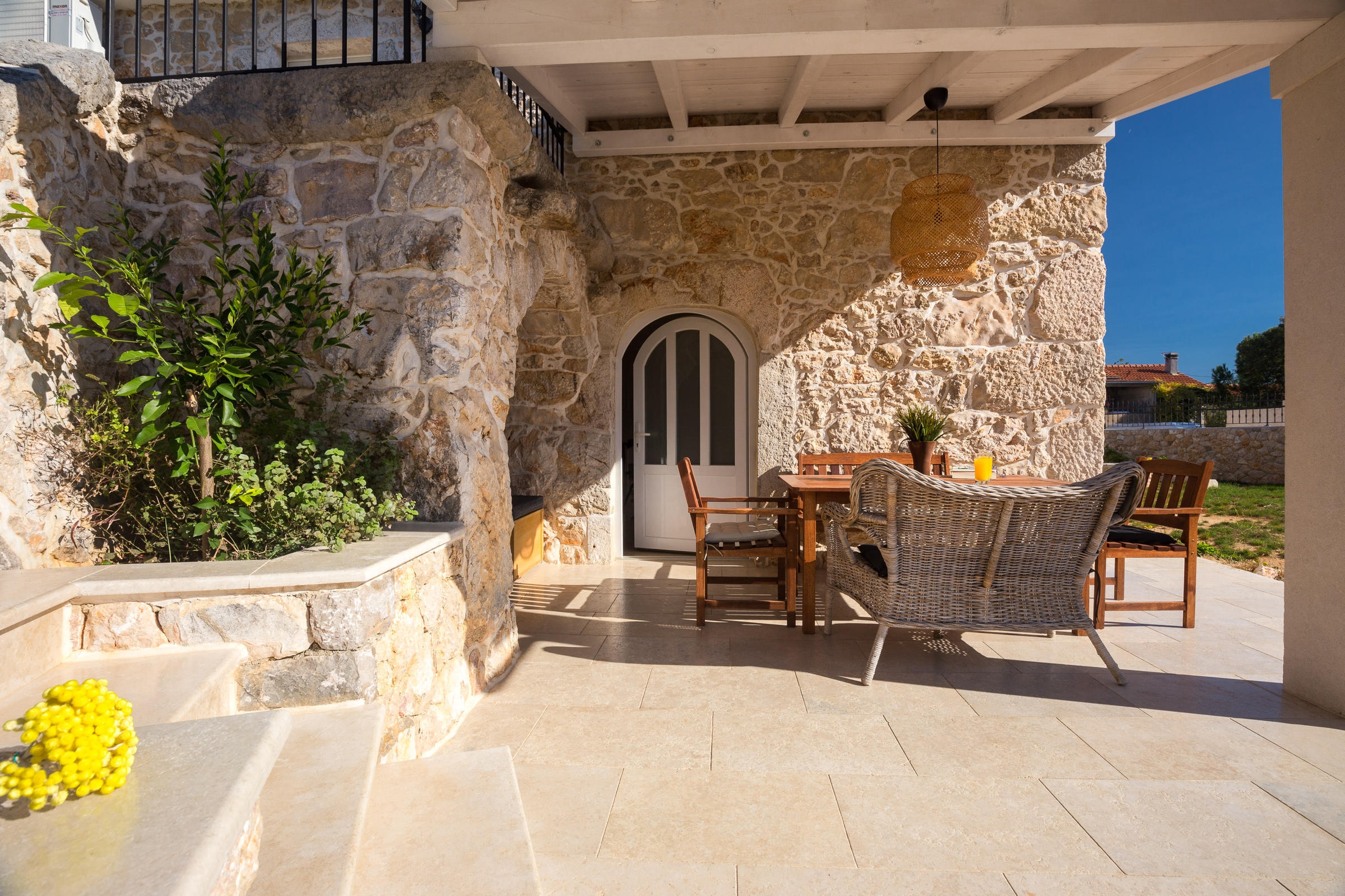 Two bedroom house with terrace Polje, Krk  K