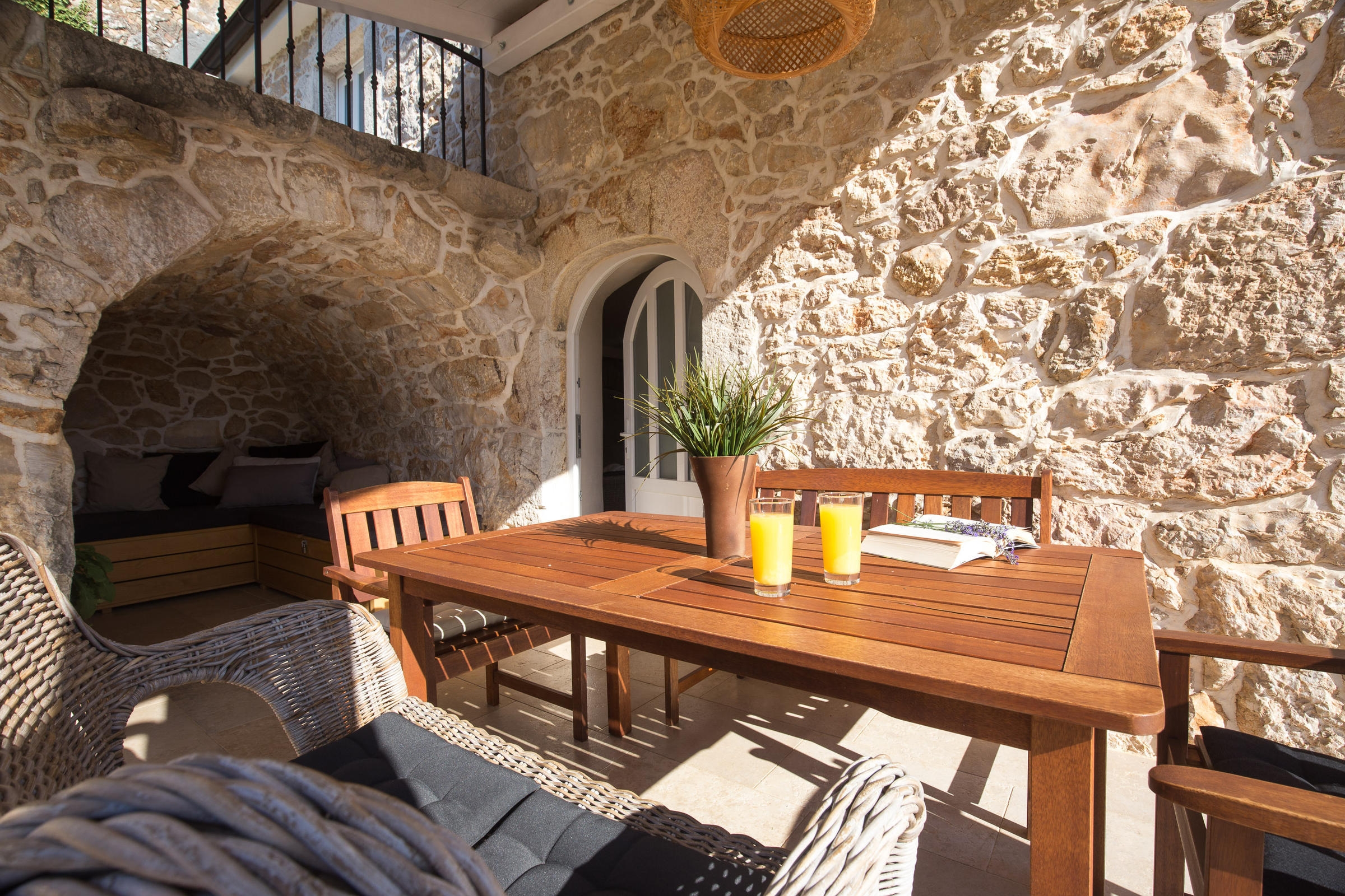 Two bedroom house with terrace Polje, Krk  K