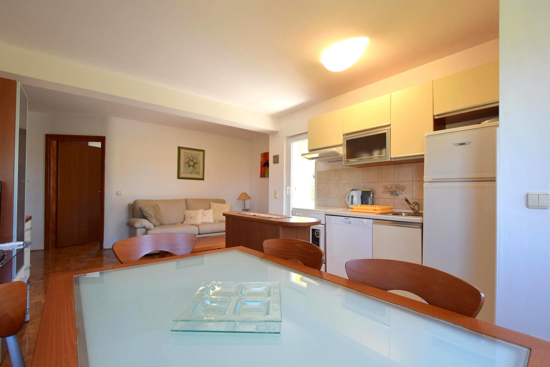 Two bedroom apartment with balcony Malinska, Krk (A-20410-a)