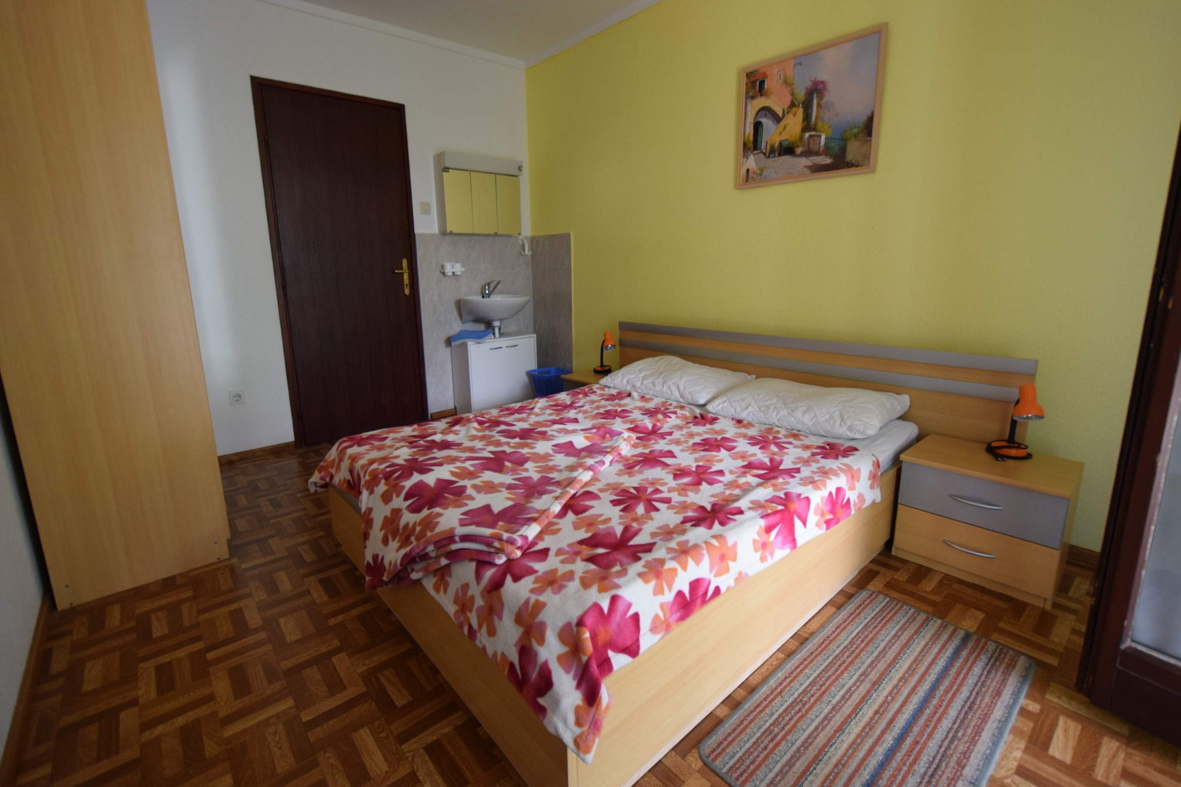 Three bedroom apartment with terrace Vantačići, Krk  A-a