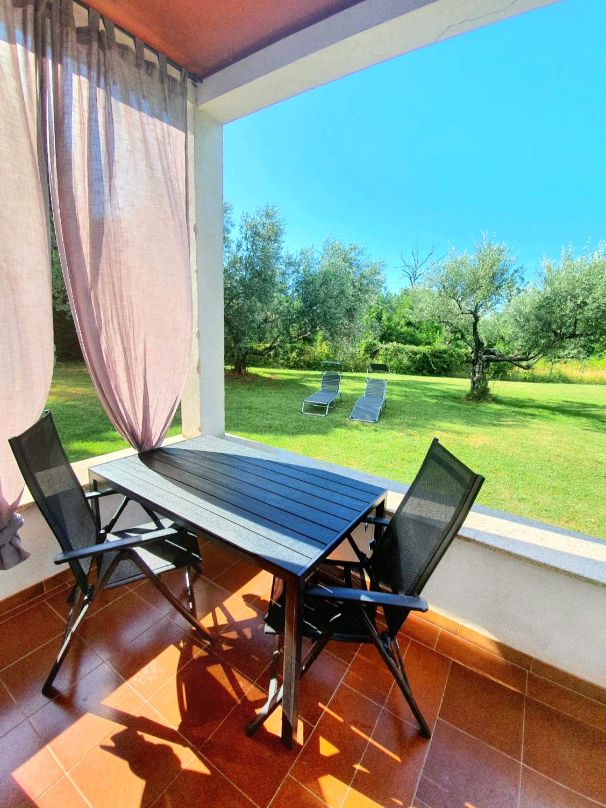 One bedroom apartment with terrace Zambratija, Umag  A-a