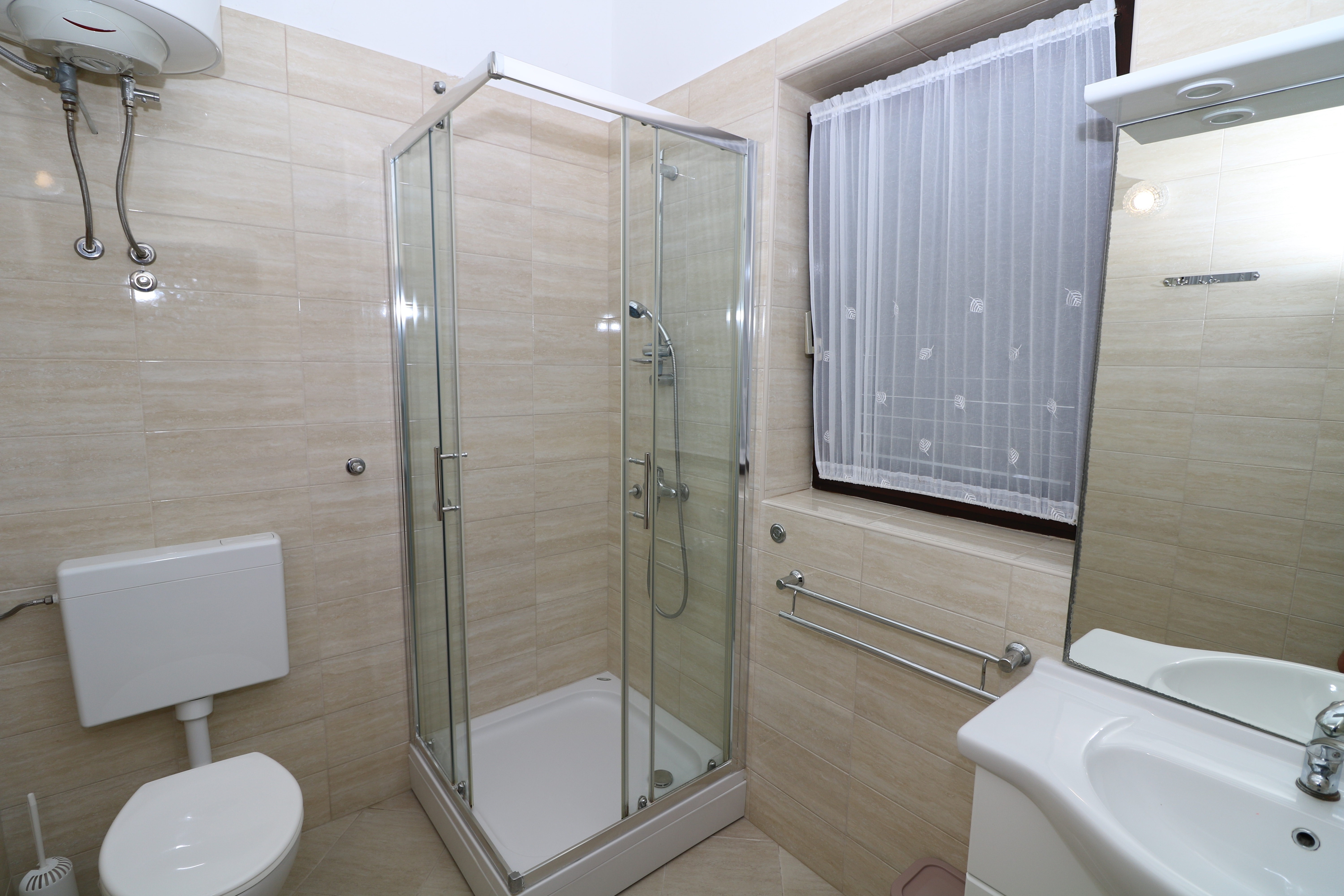 Two bedroom apartment with terrace and sea view Baška, Krk  A-a