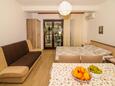 Ložnice Baška, Ložnice v ubytování typu studio-apartment, s klimatizací a WiFi.