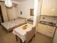 Kuchyně Baška, Kuchyně v ubytování typu studio-apartment, WiFi.